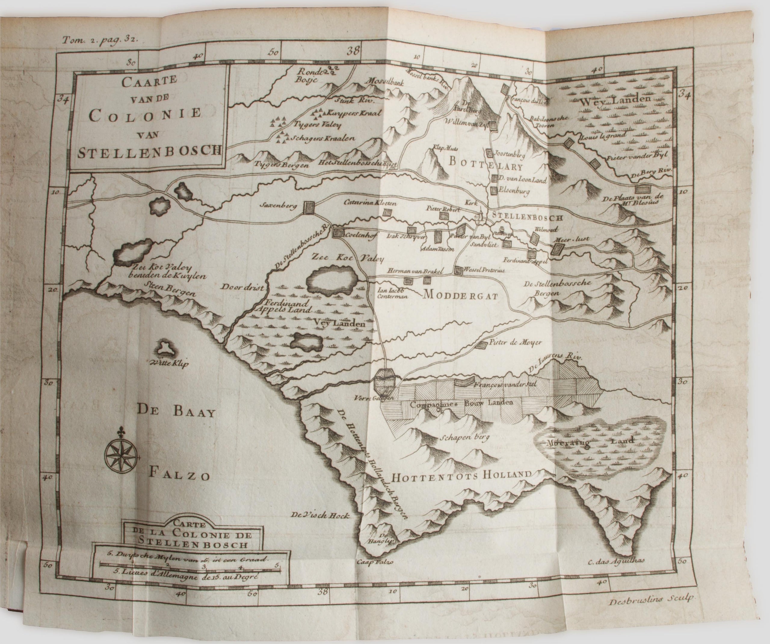 Description du Cap de Bonne-Esperance, Où l'on trouve tout ce qui concerne l'Histoire-Naturelle du Pays; la Religion, les Moeurs & les Usages des Hottentots;