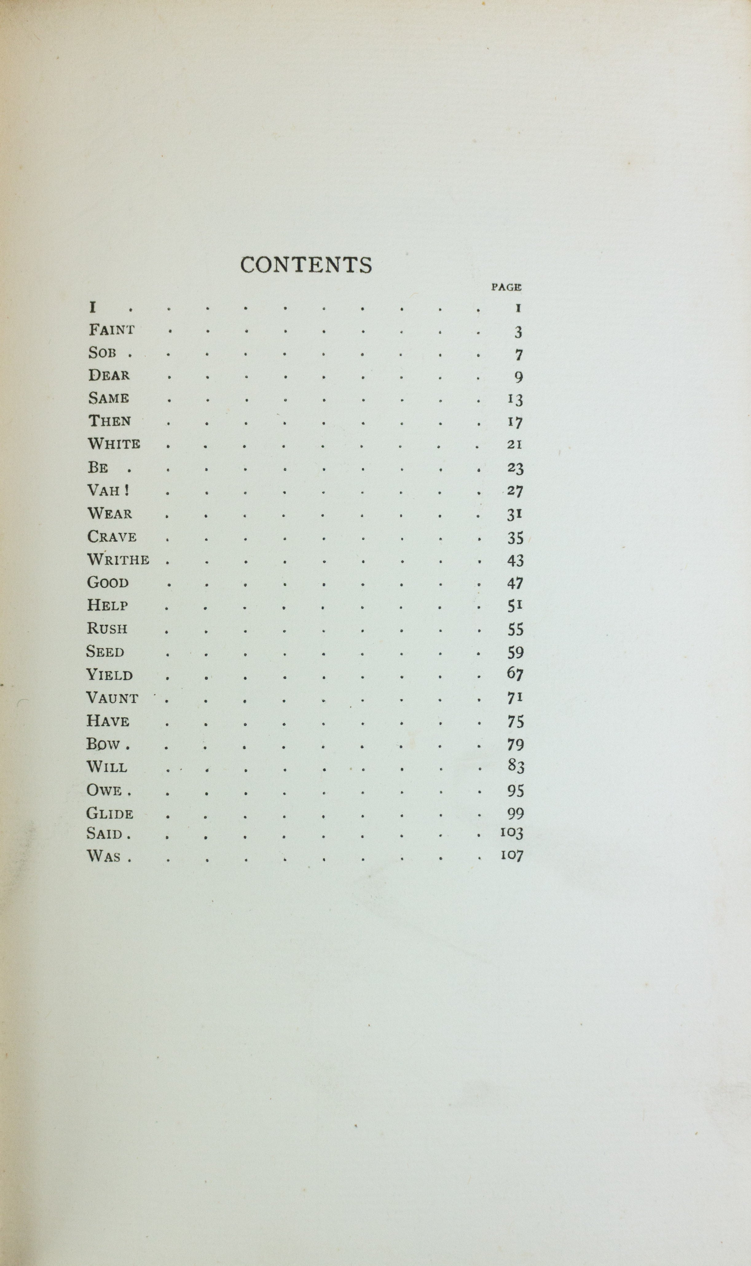 The Green Window: A Book of Essays.