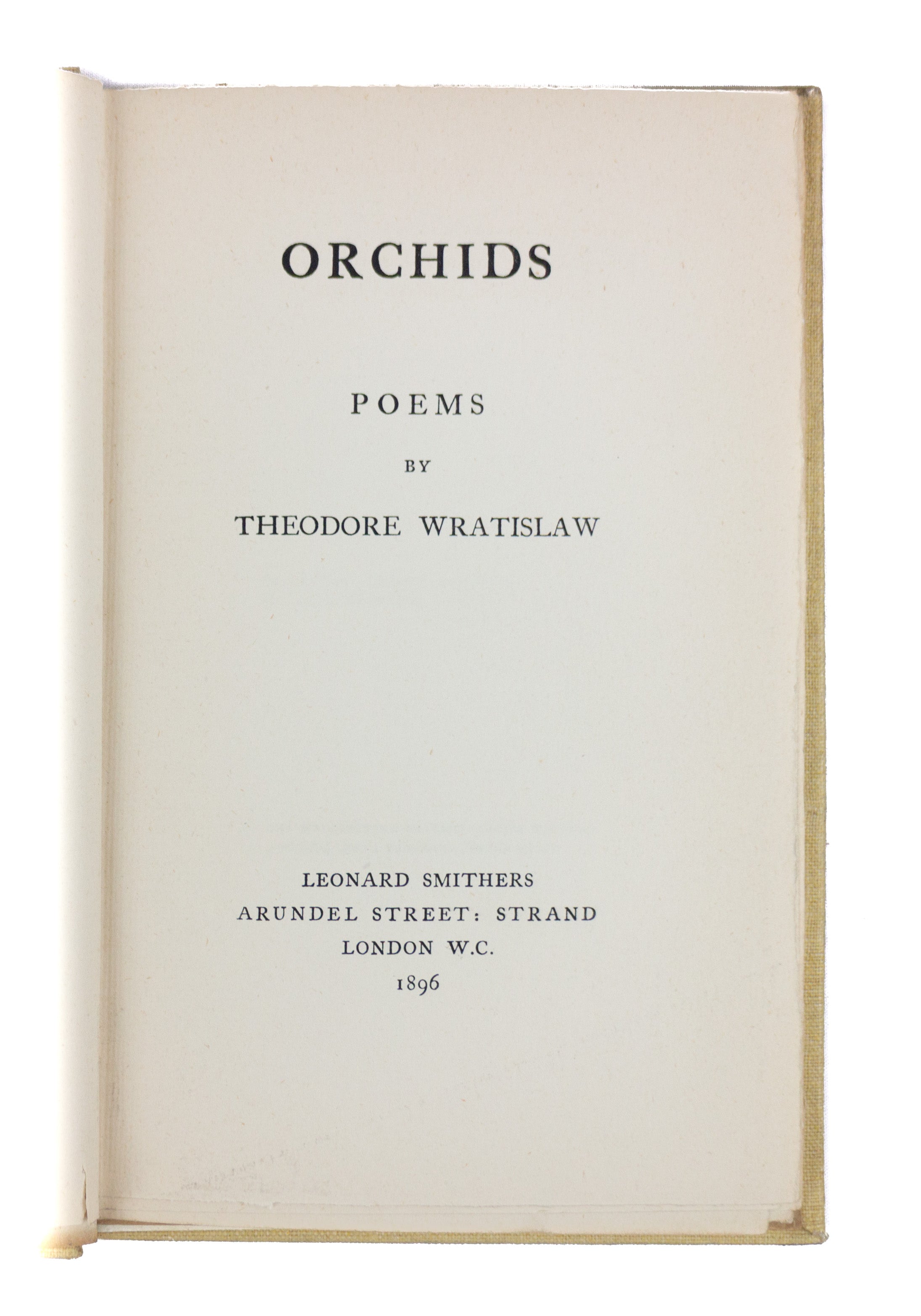 Orchids.