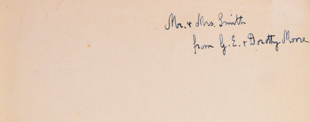 The Philosophy of G.E. Moore. Edited by Paul Arthur Schilpp.