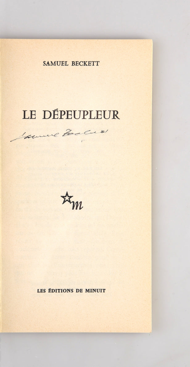 Le Dépeupleur.
