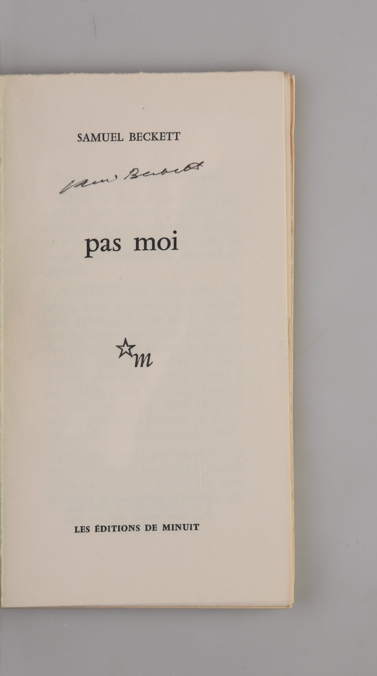 Pas Moi.