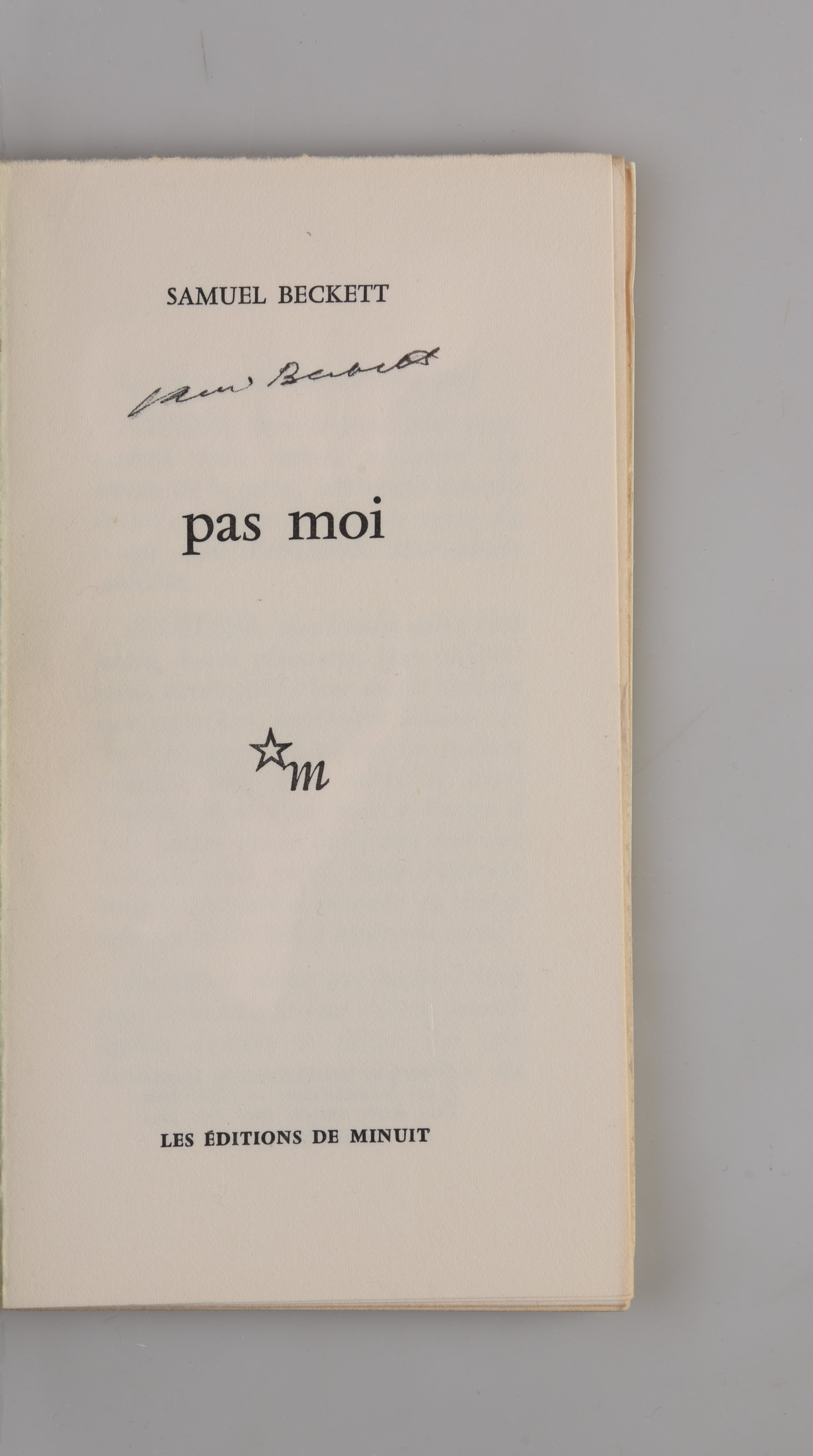 Pas Moi.