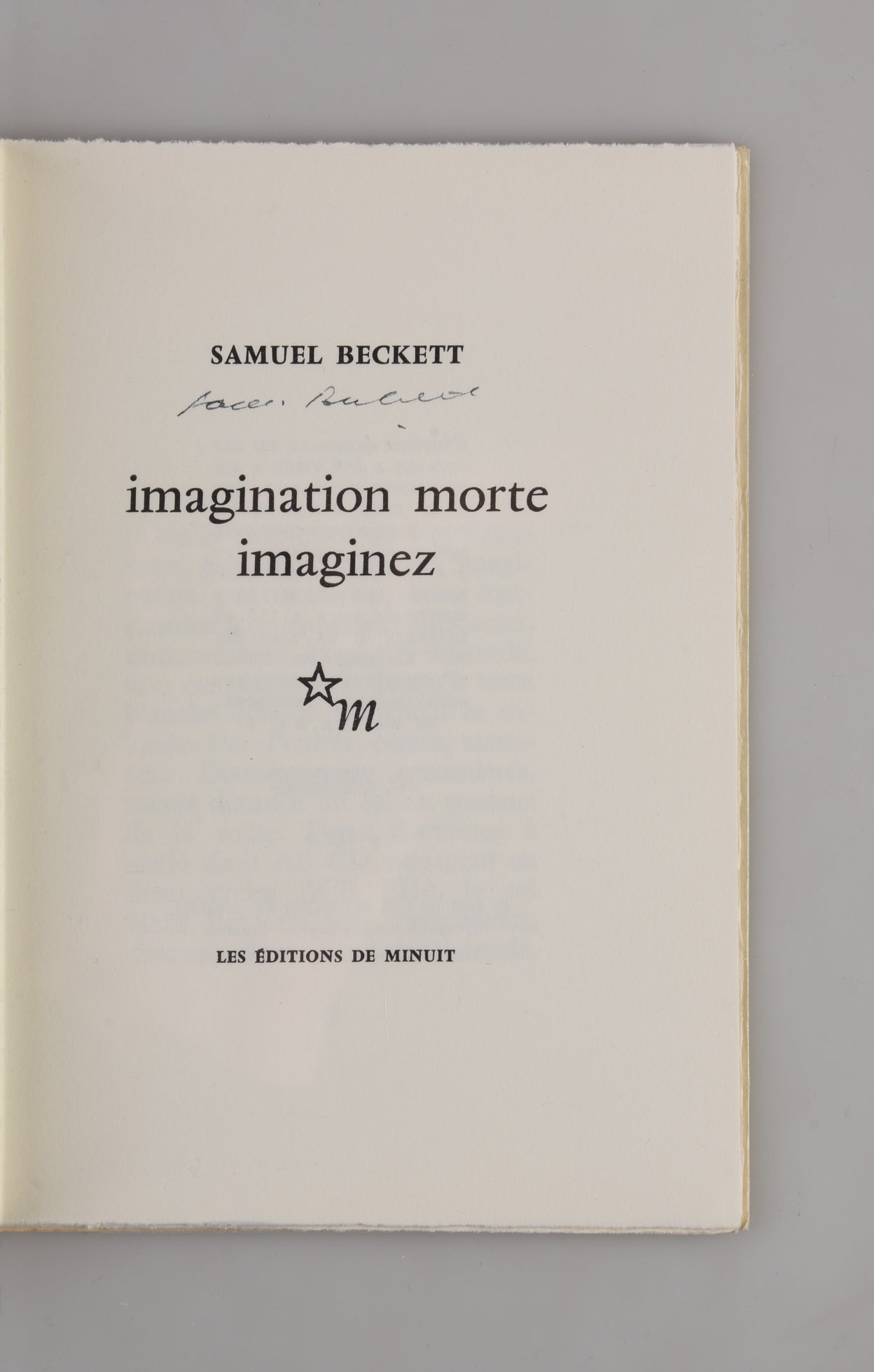 Imagination morte imaginez.