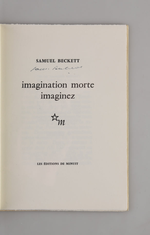 Imagination morte imaginez.