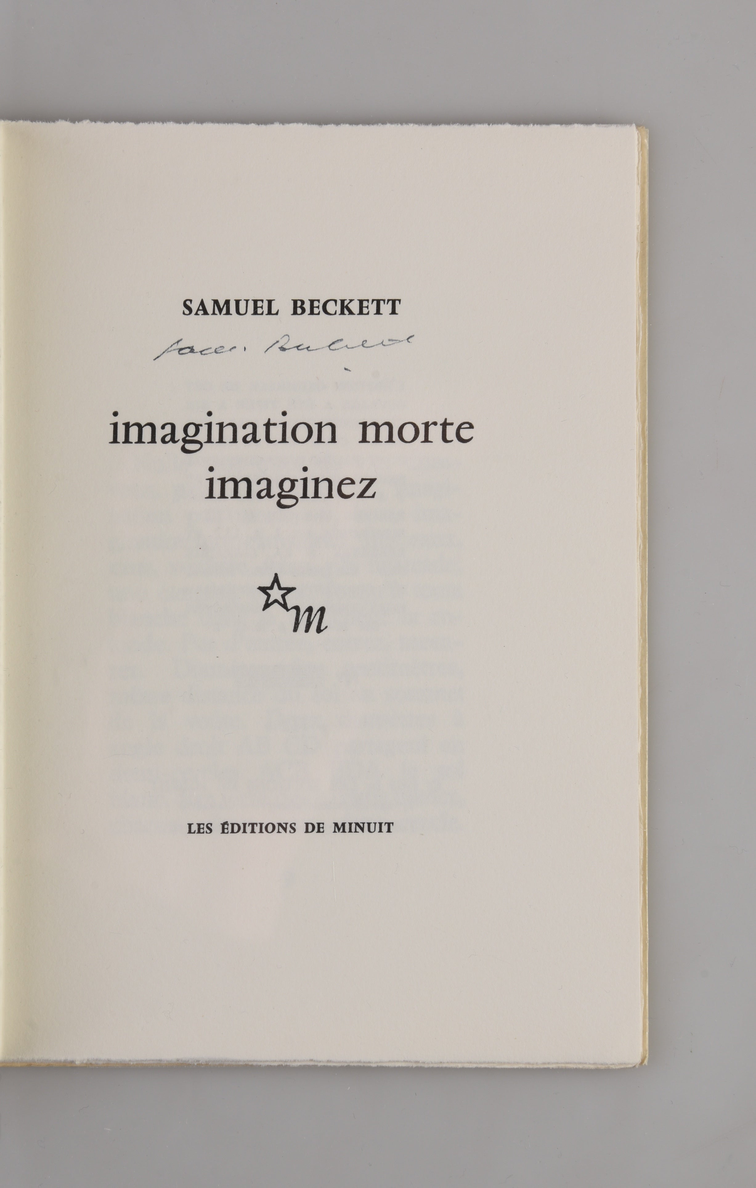 Imagination morte imaginez.
