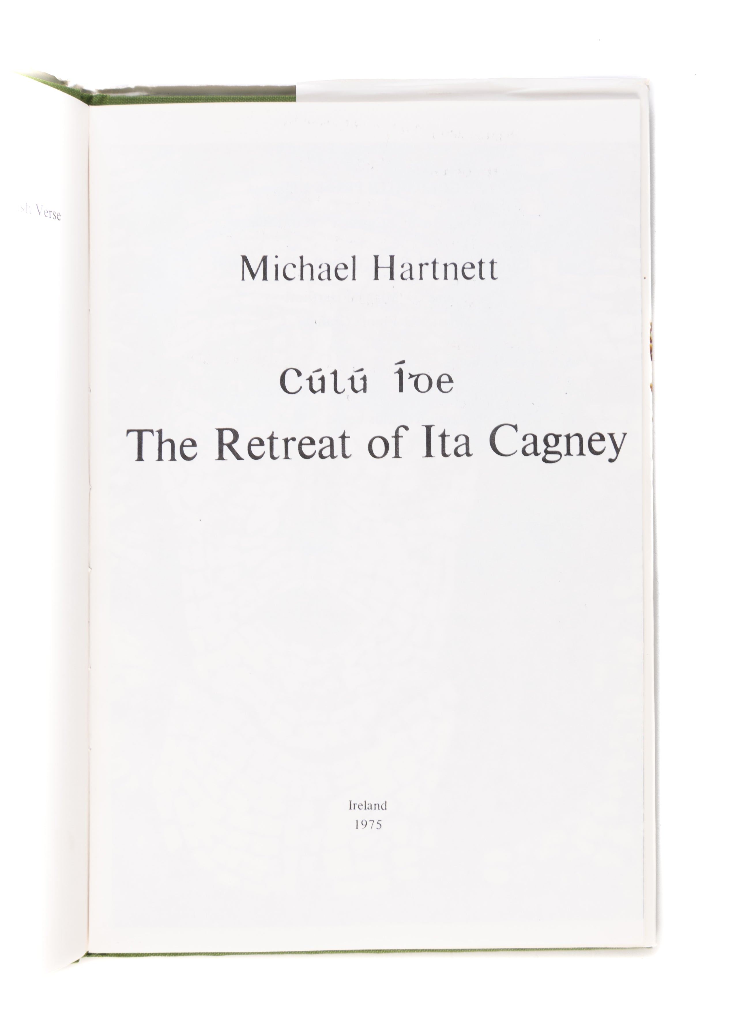 Culu Ide. The Retreat of Ita Cagney.