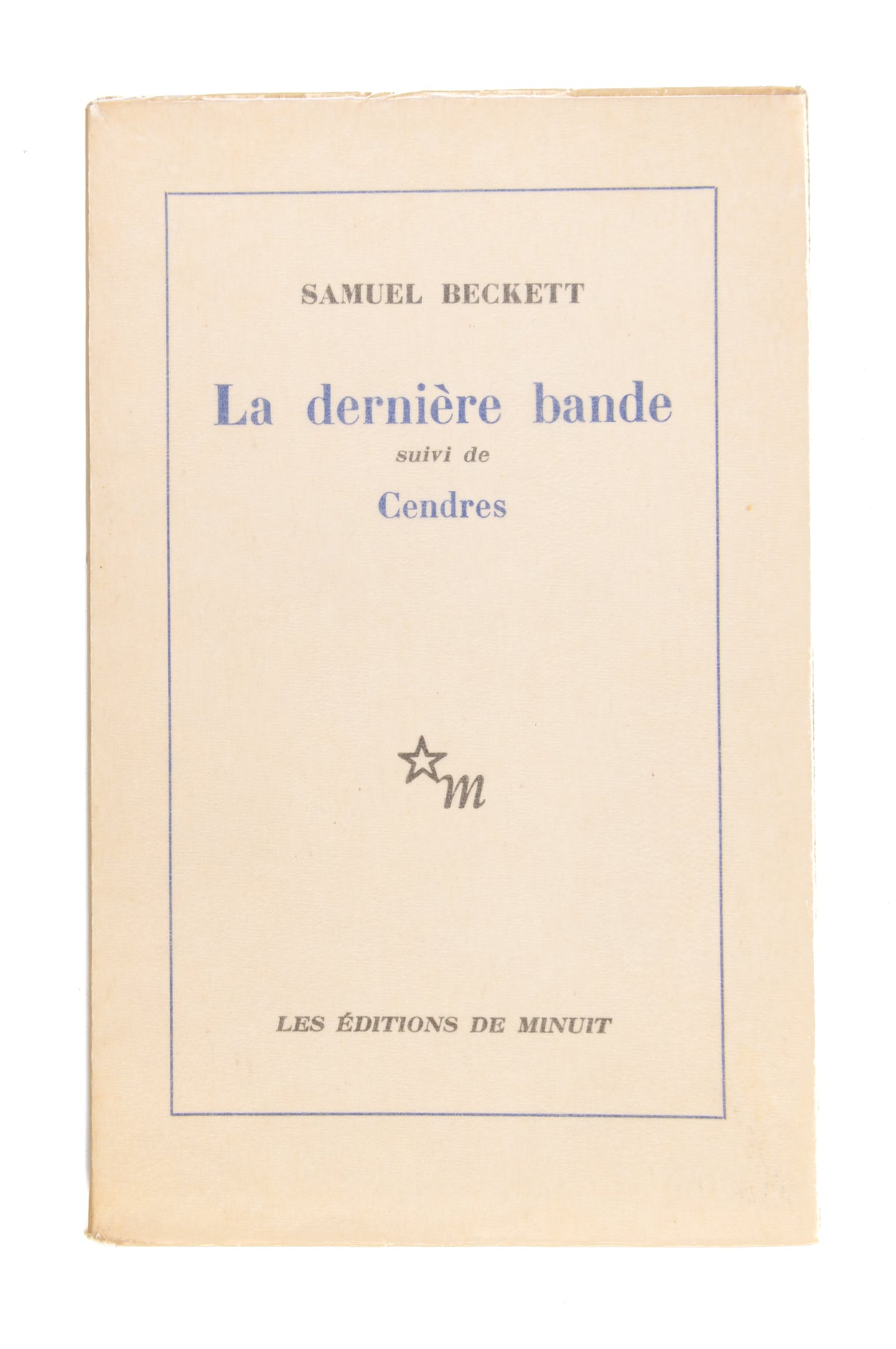 La Derniére Bande. Translated by Pierre Leyris and the author.