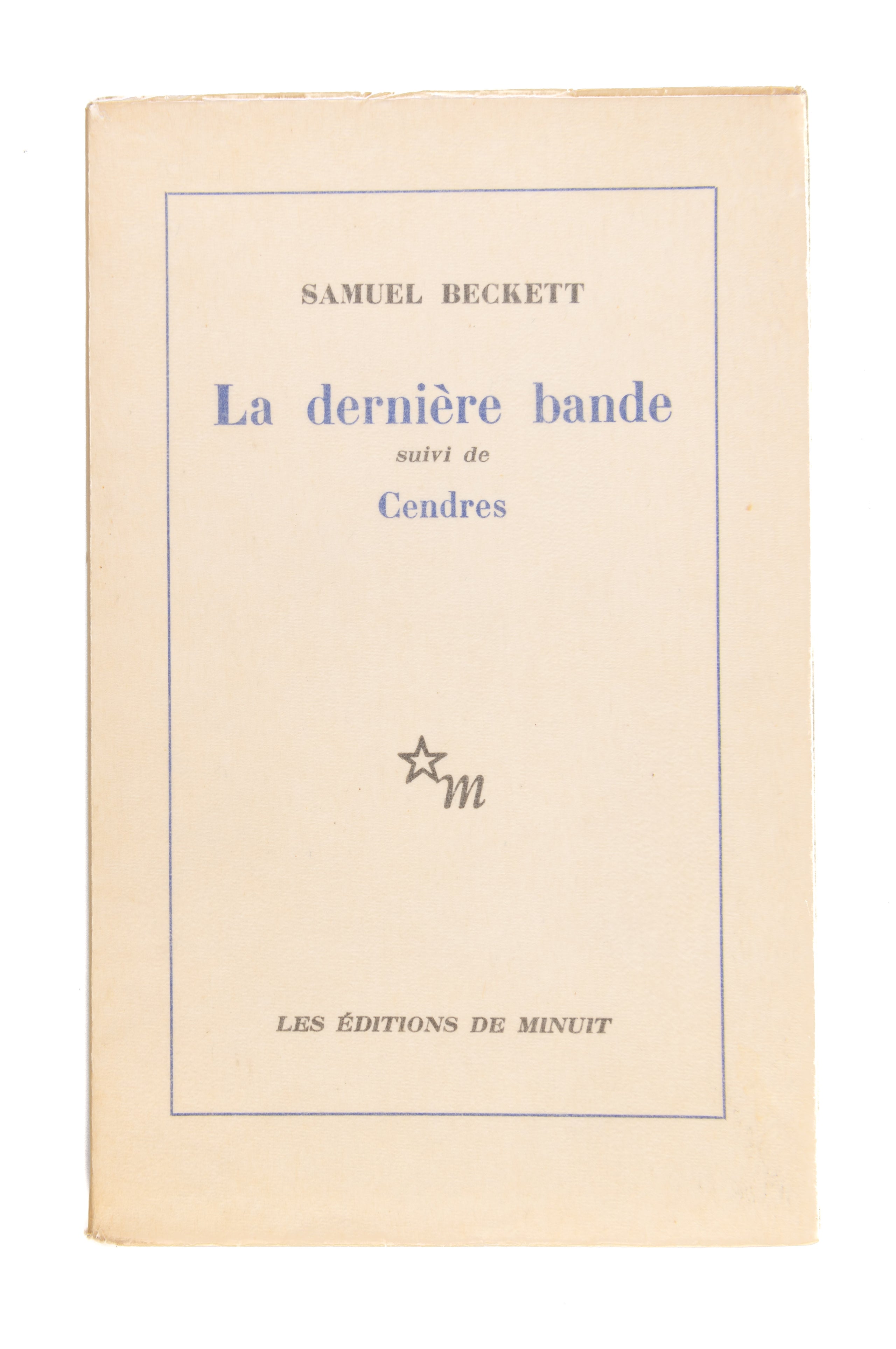 La Derniére Bande. Translated by Pierre Leyris and the author.