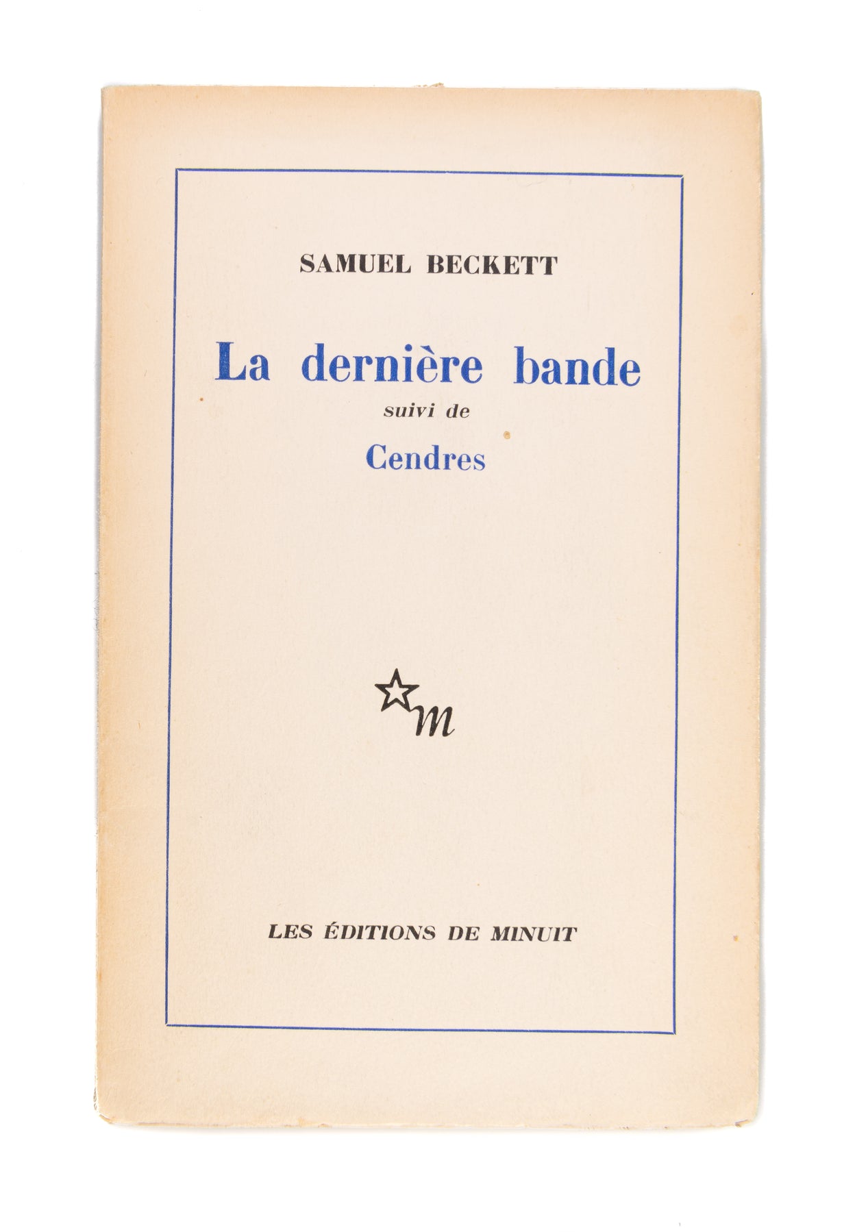 La Derniére Bande. Translated by Pierre Leyris and the author.