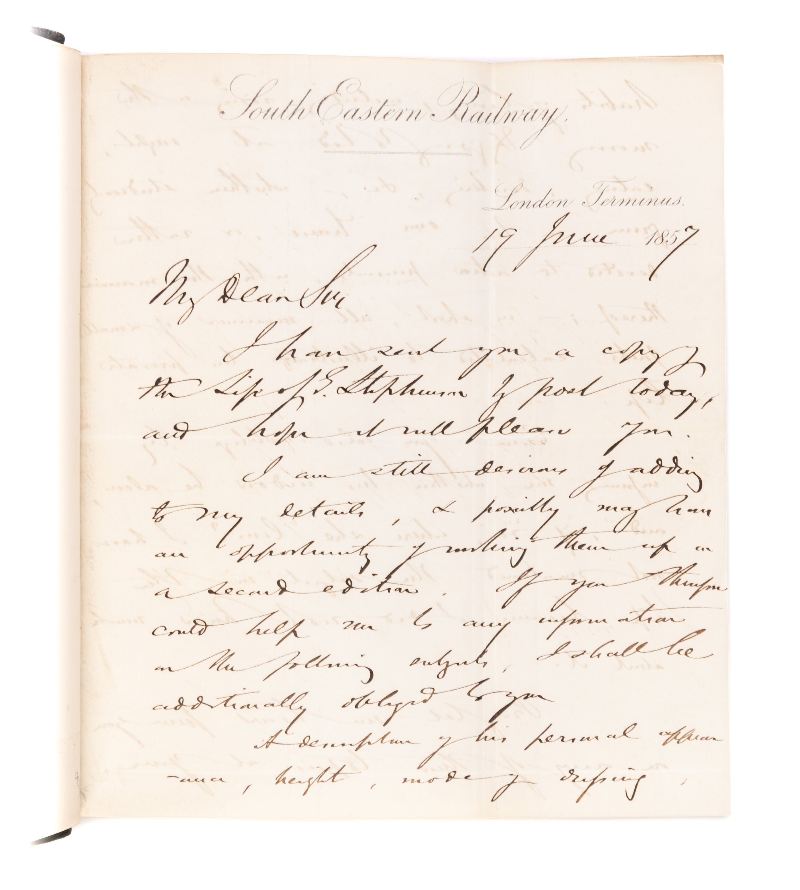 Life of George Stephenson, Railway Engineer.