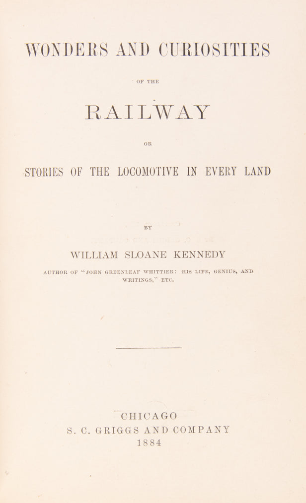 Wonders and Curiosities of the Railway or stoies of the locomotive in every land.