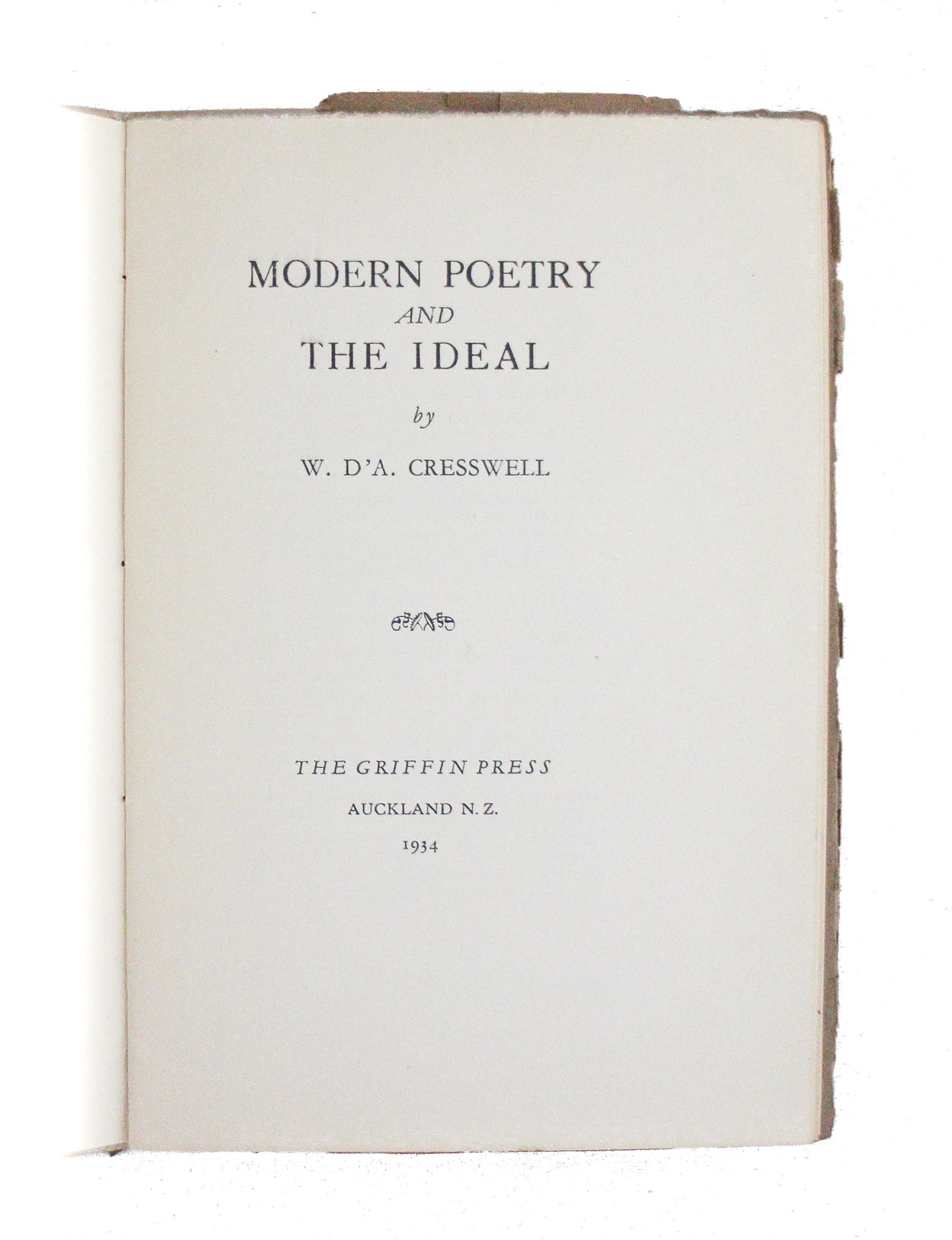 Modern Poetry and the Ideal.