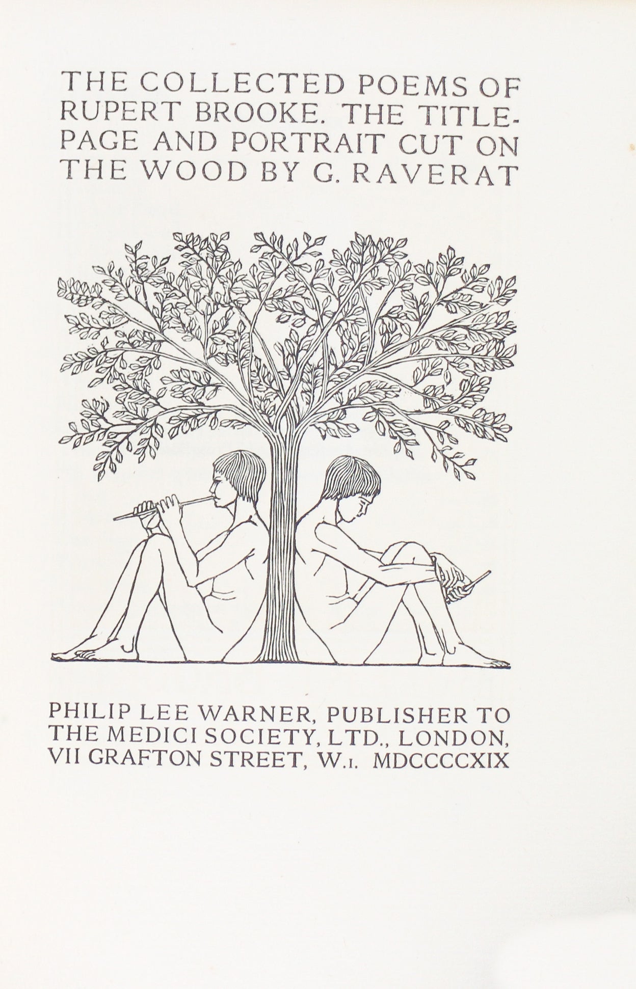 The Collected Poems of Rupert Brooke.