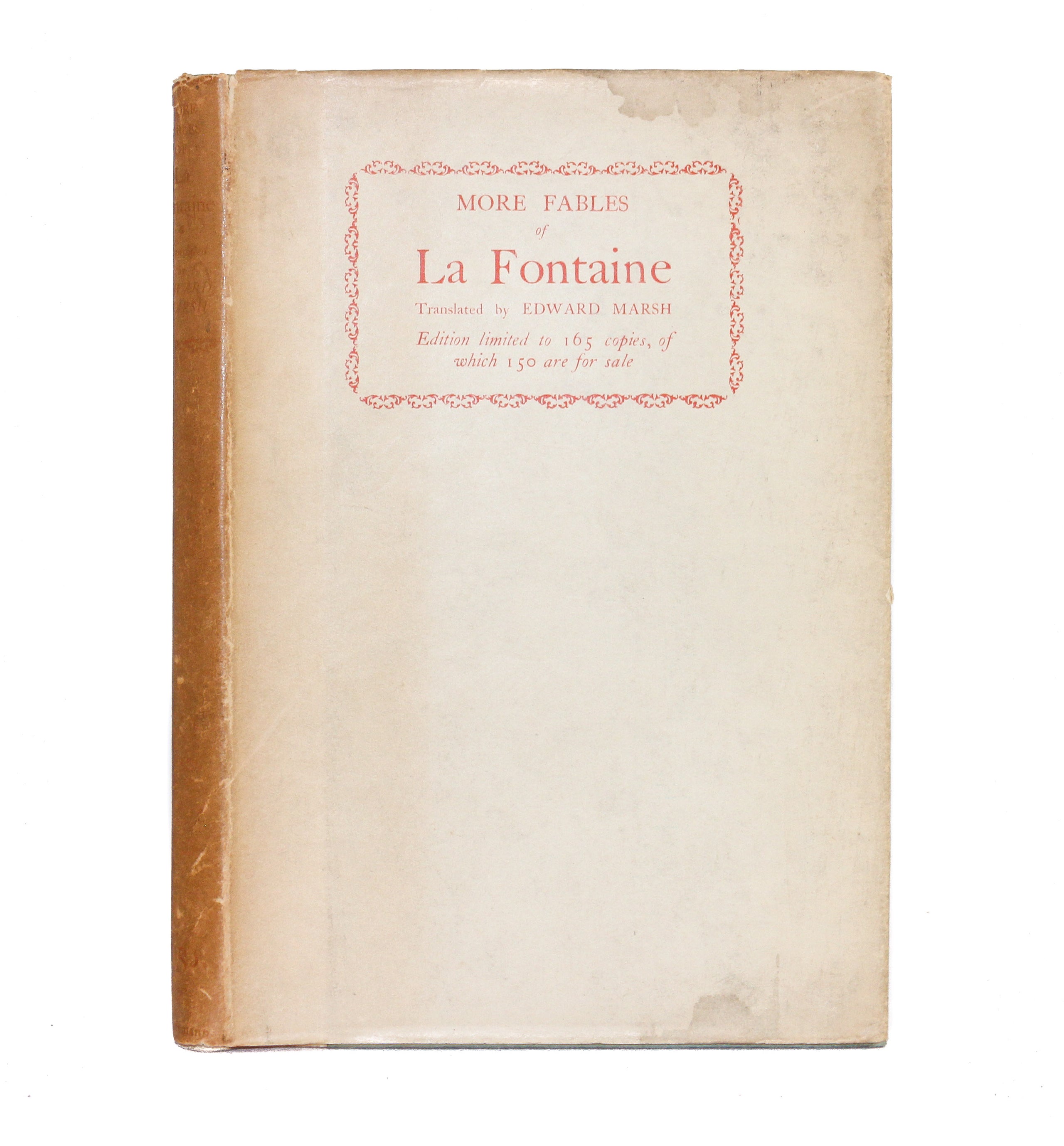More Fables of La Fontaine.