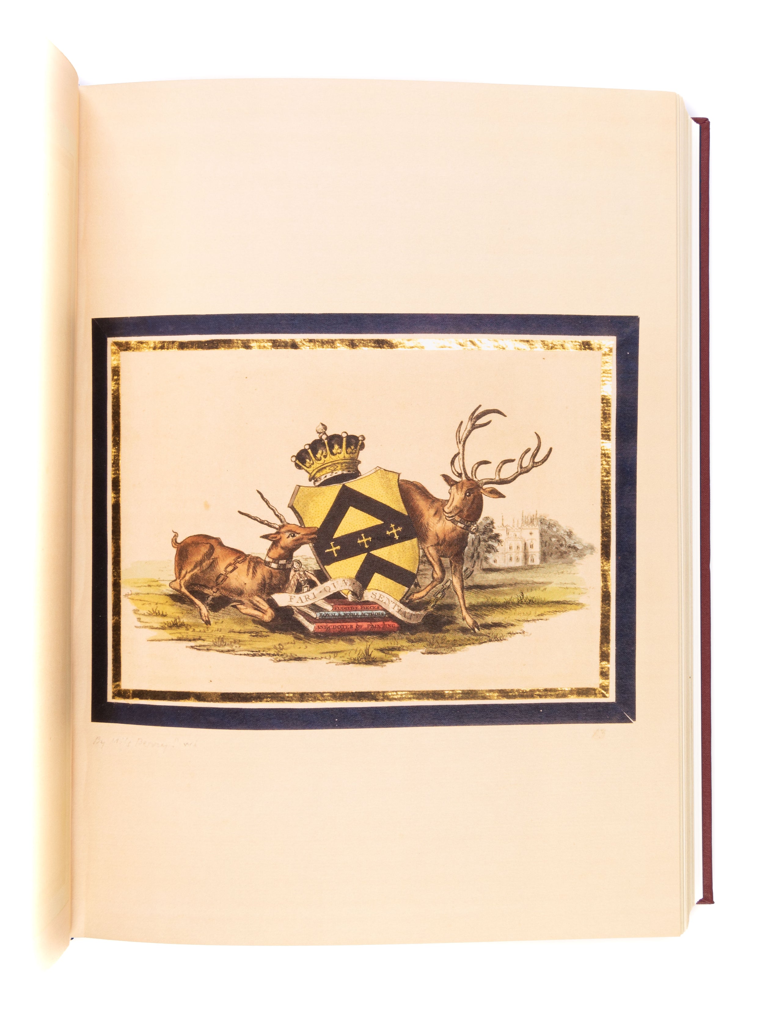 A Description of the Villa at Strawberry-Hill. A facsimile of the copy extra-illustrated for Charles Bedford in the collection of Lord Waldegrave of North Hill. Edited by Nicolas Barker.