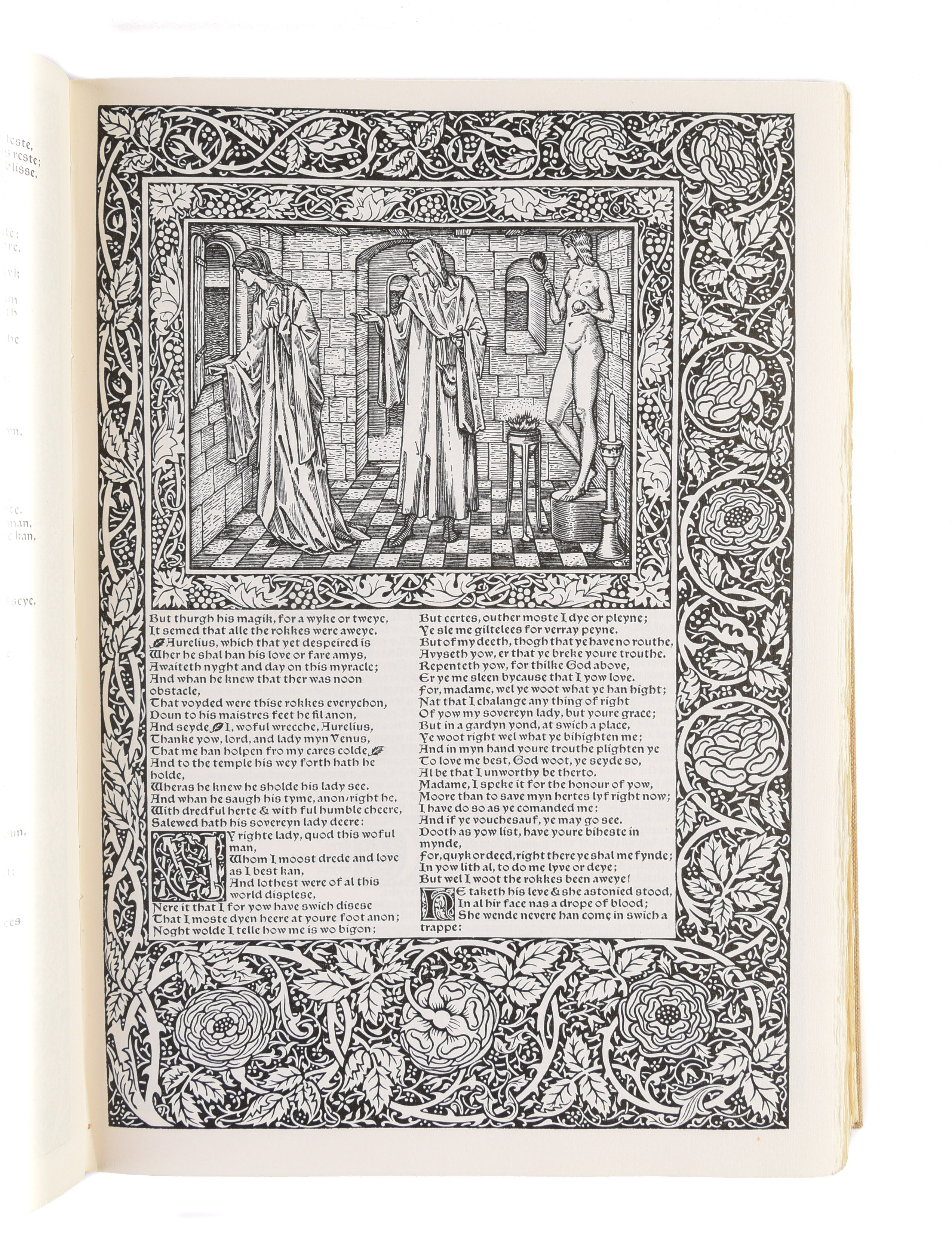 The Basilisk Press facsimile of the Kelmscott Chaucer.



×