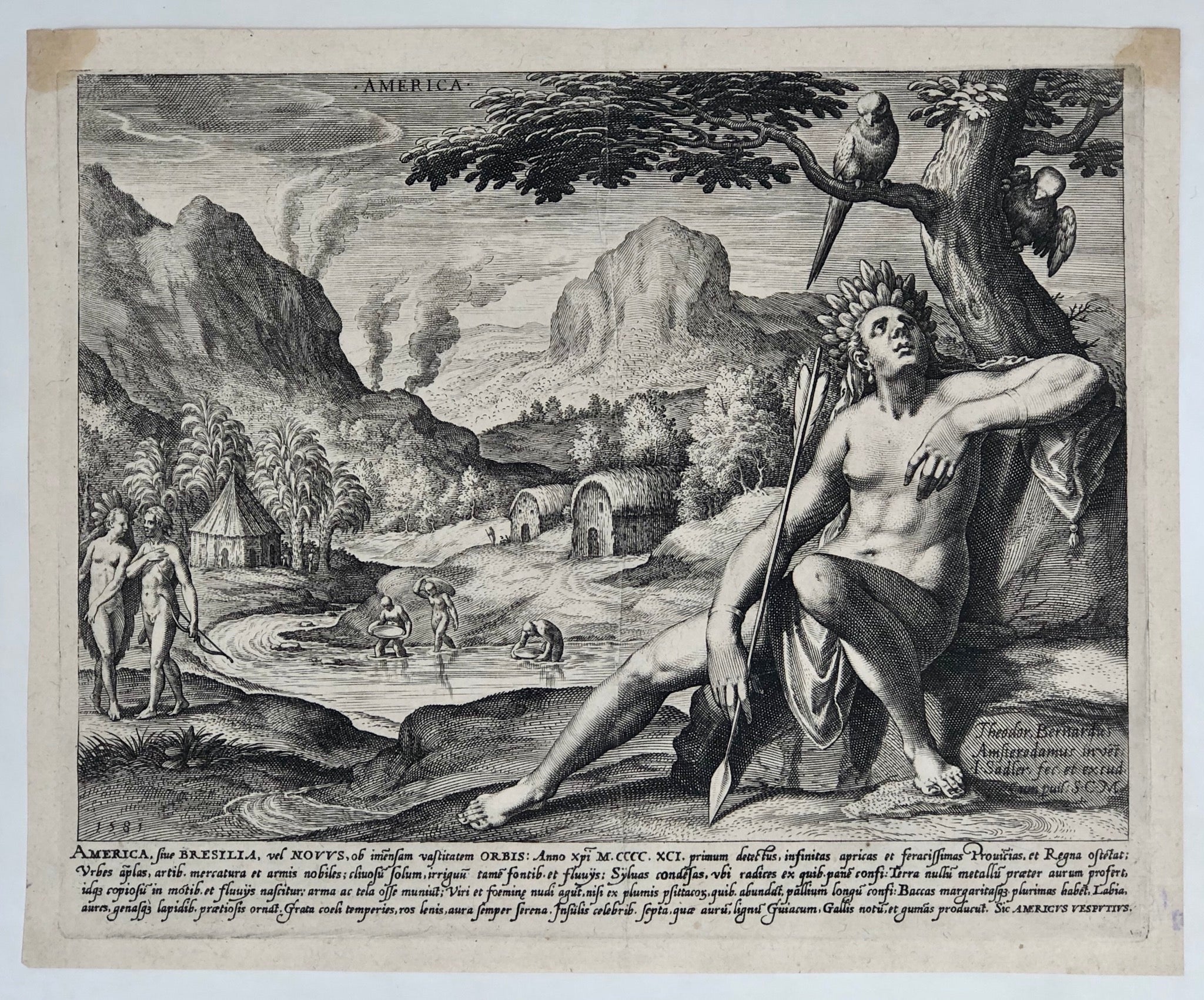 [Los Cuartro Continentes. The Four Continents.]