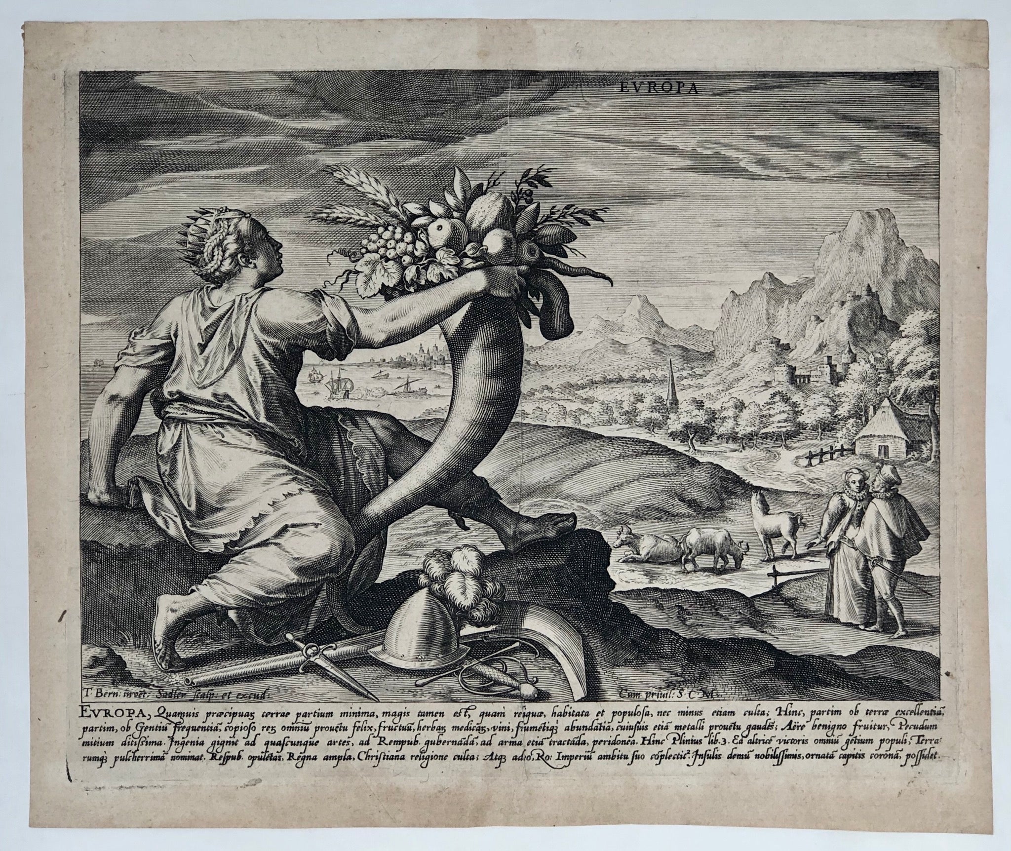 [Los Cuartro Continentes. The Four Continents.]