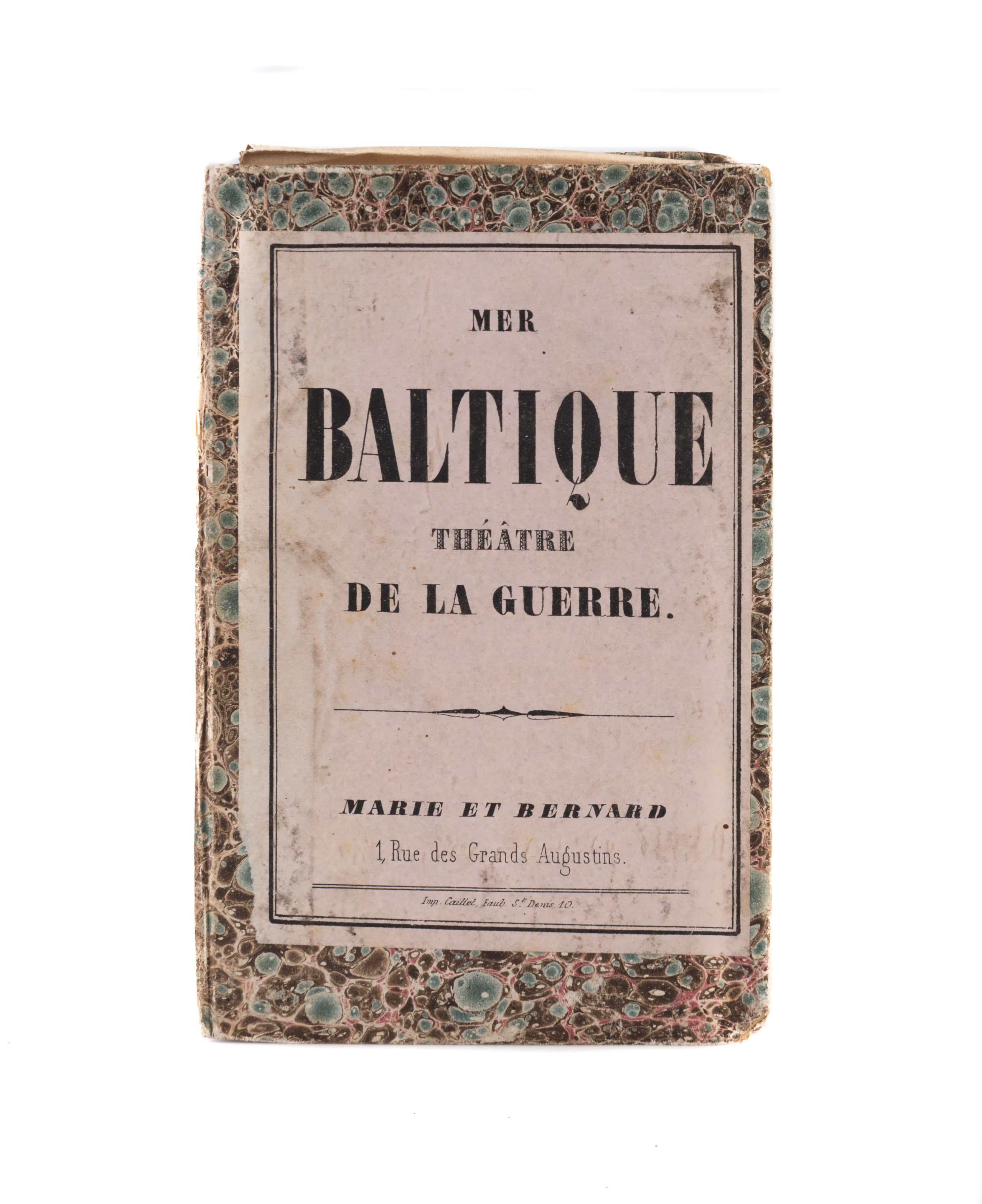 Mer Baltique théâtre de la Guerre.