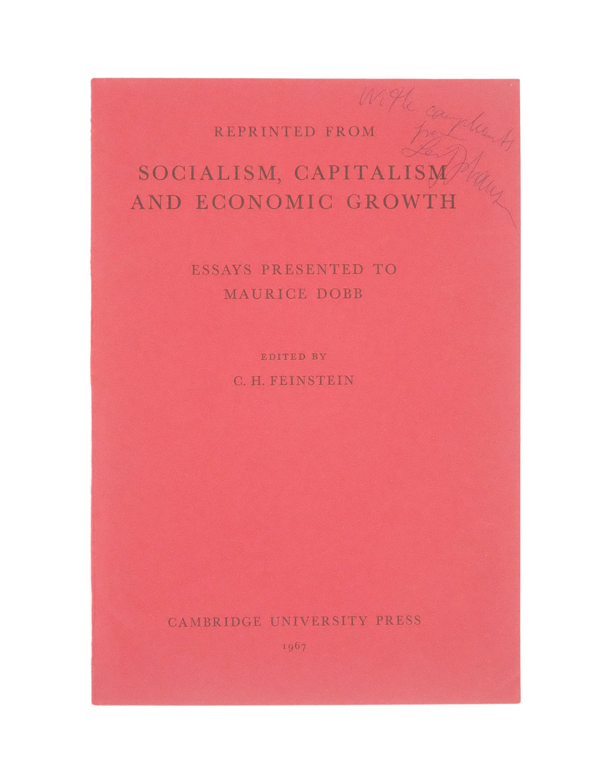 A Classical Model of Economic Growth.