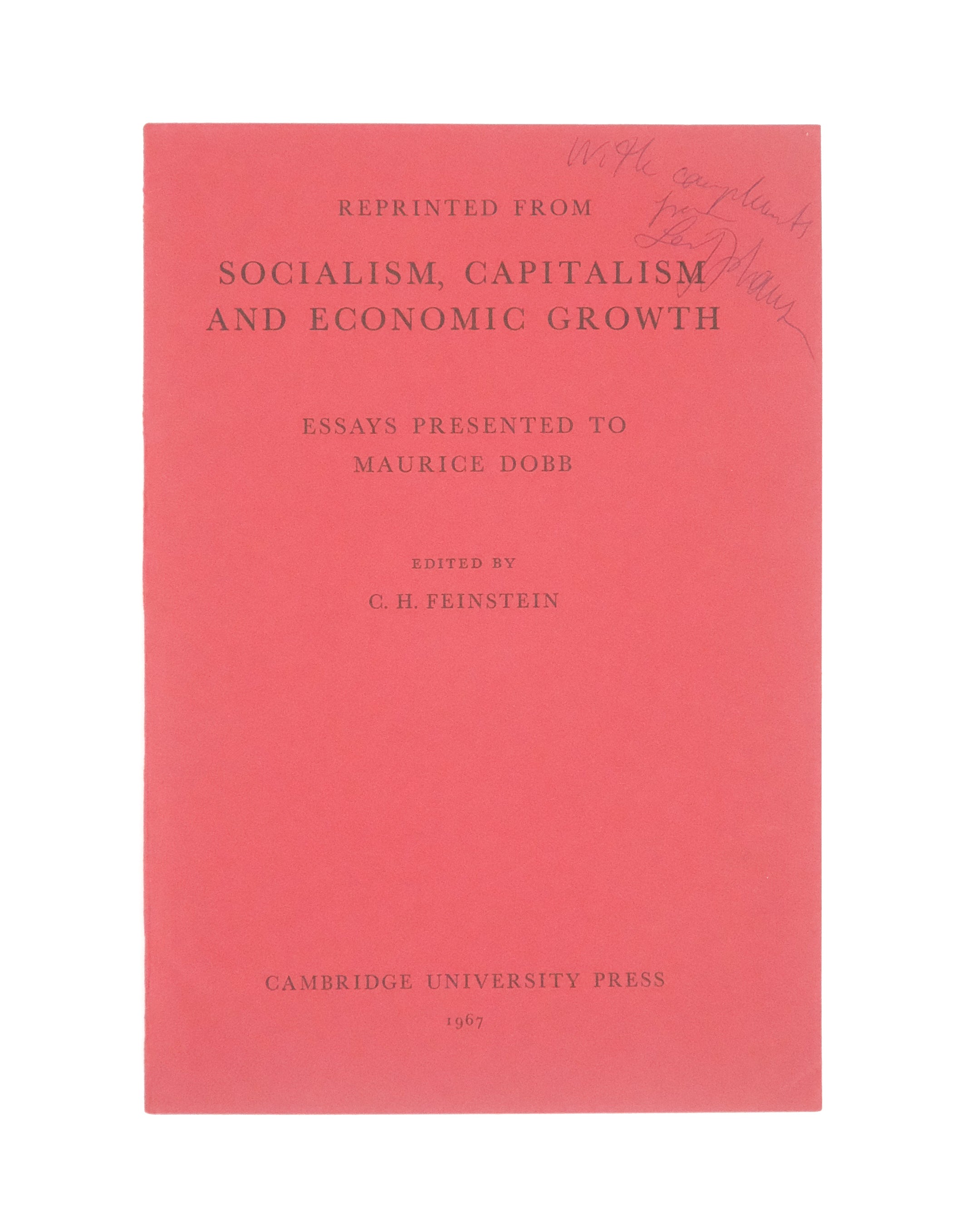 A Classical Model of Economic Growth.