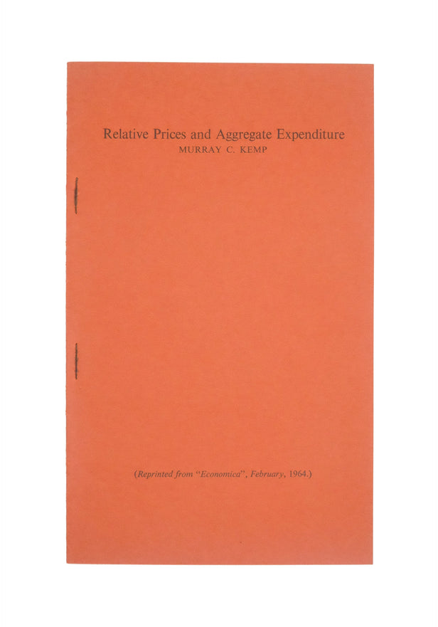 Relative Prices and Aggregate Expenditure.