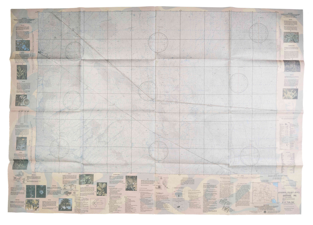 Evasion chart. EV NH-38F.