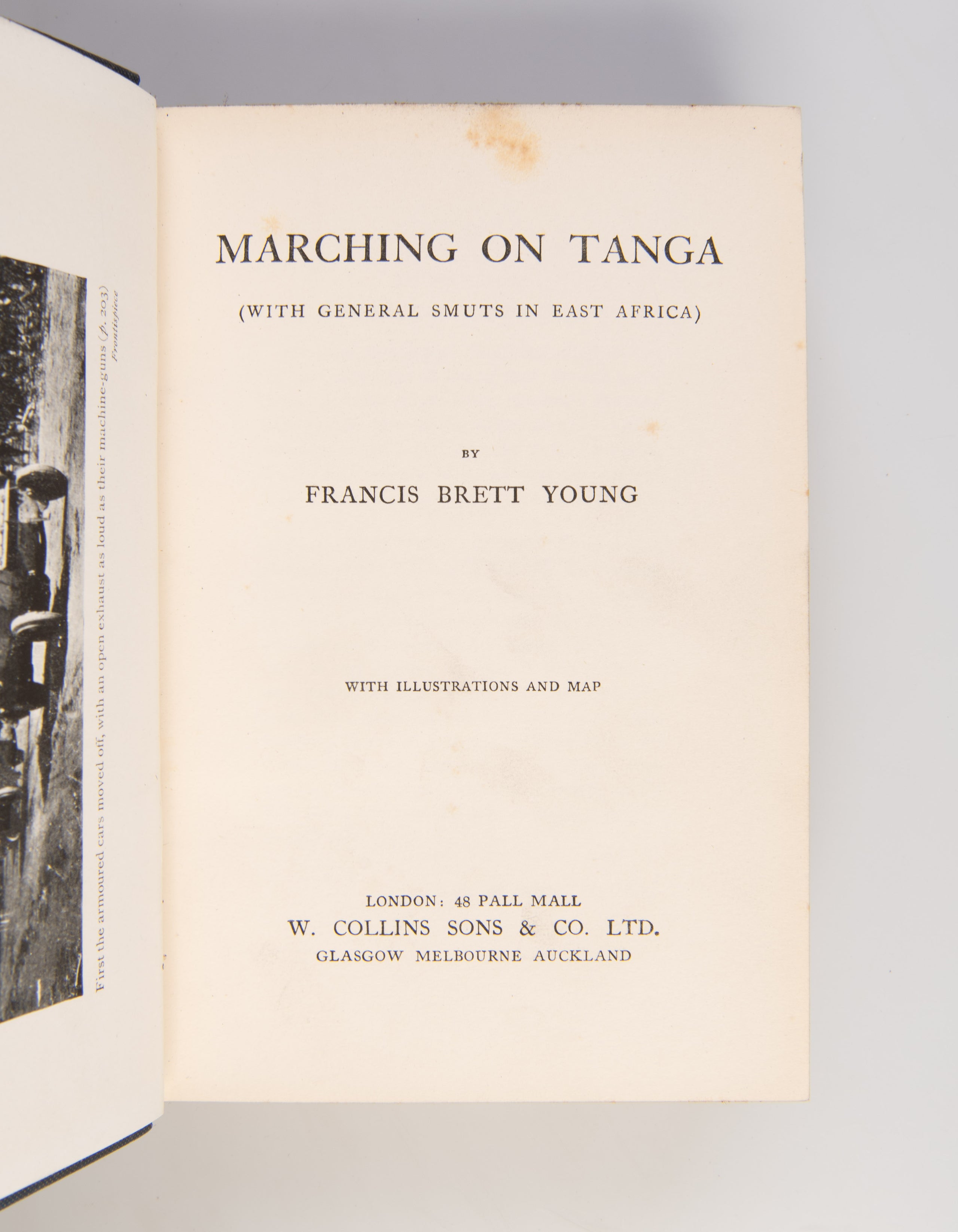Marching on Tanga (with General Smuts in East Africa).