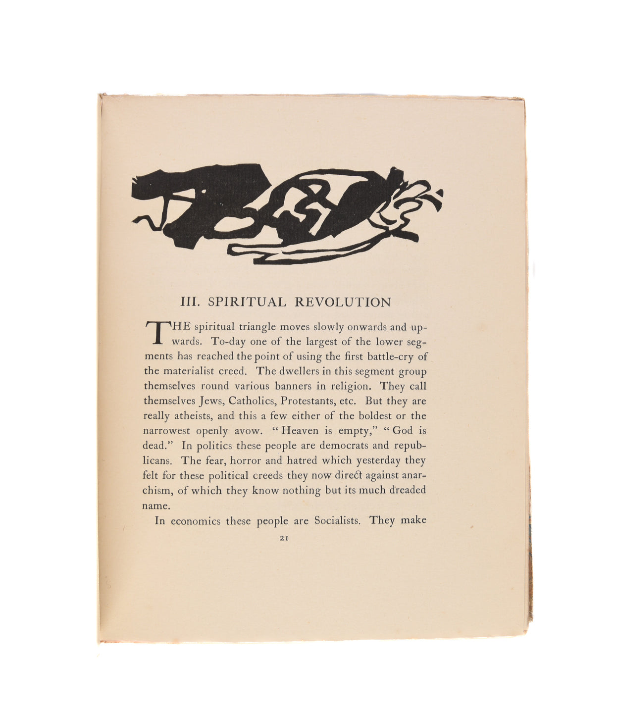 The Art of Spiritual Harmony by Wassily Kandinsky: Translated with an Introduction by M. T. H. Sadler. [Sadleir].