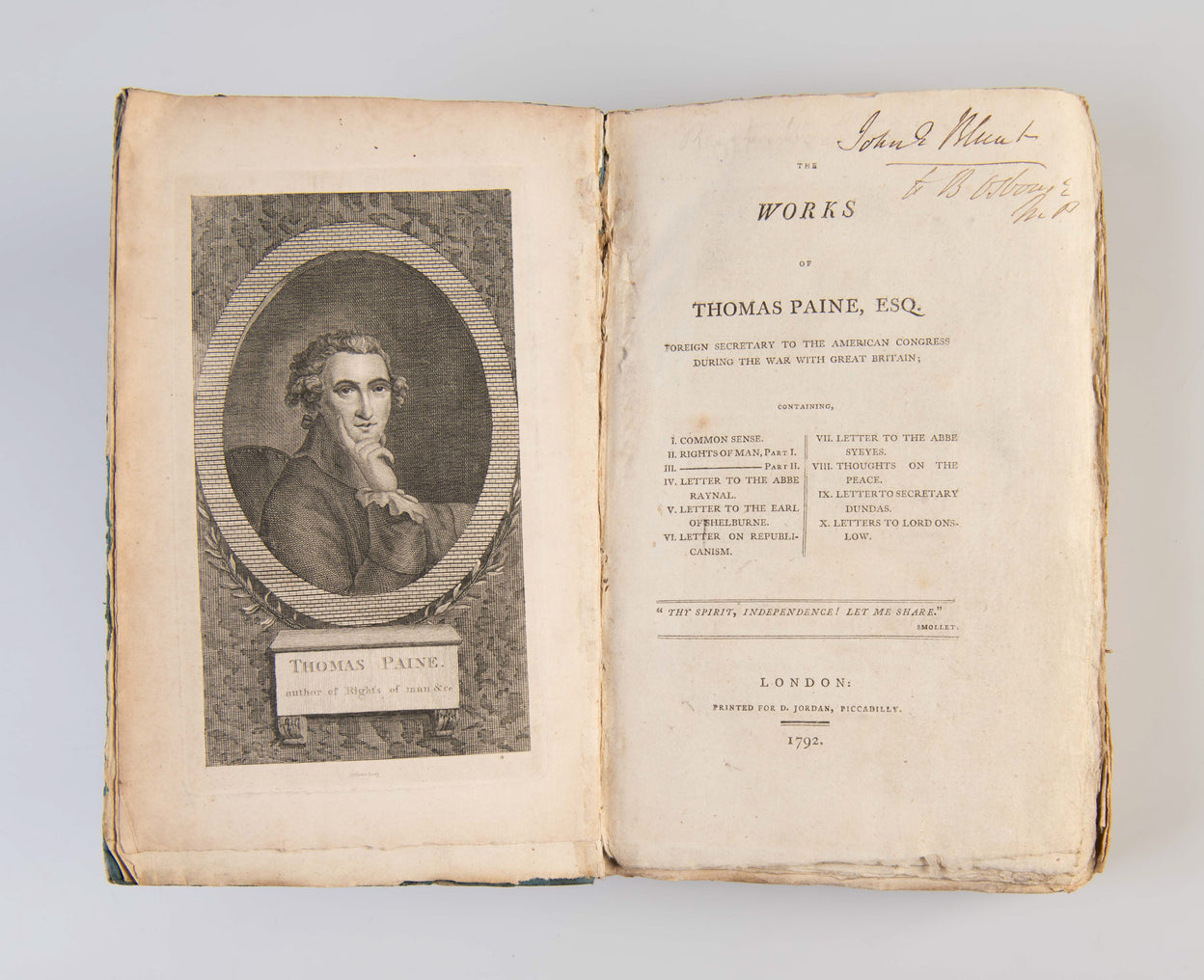 The Works of Thomas Paine, Esq.