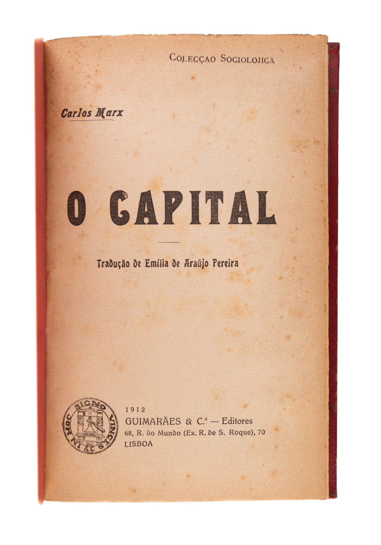 O Capital. Resumido e acompanhado de um Estudo sobre o socialismo scientifico por Gabriele Deville.