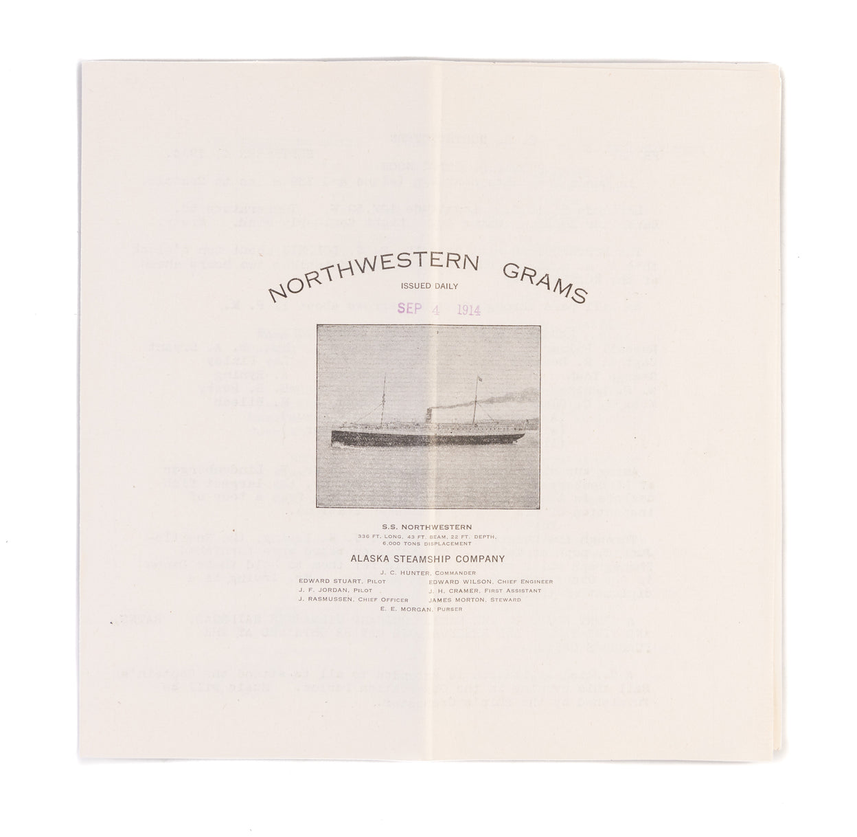 Northwestern Grams.