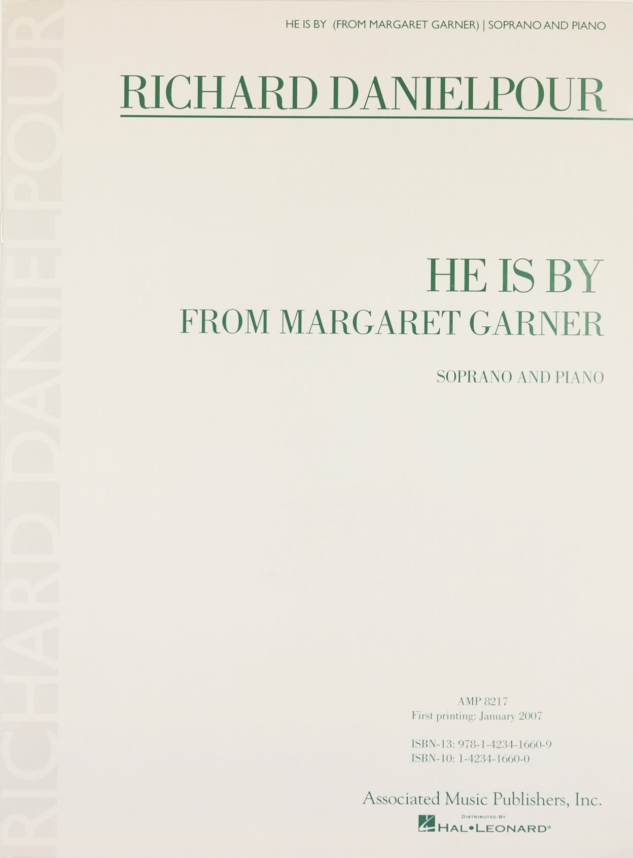 He Is By from Margaret Garner.