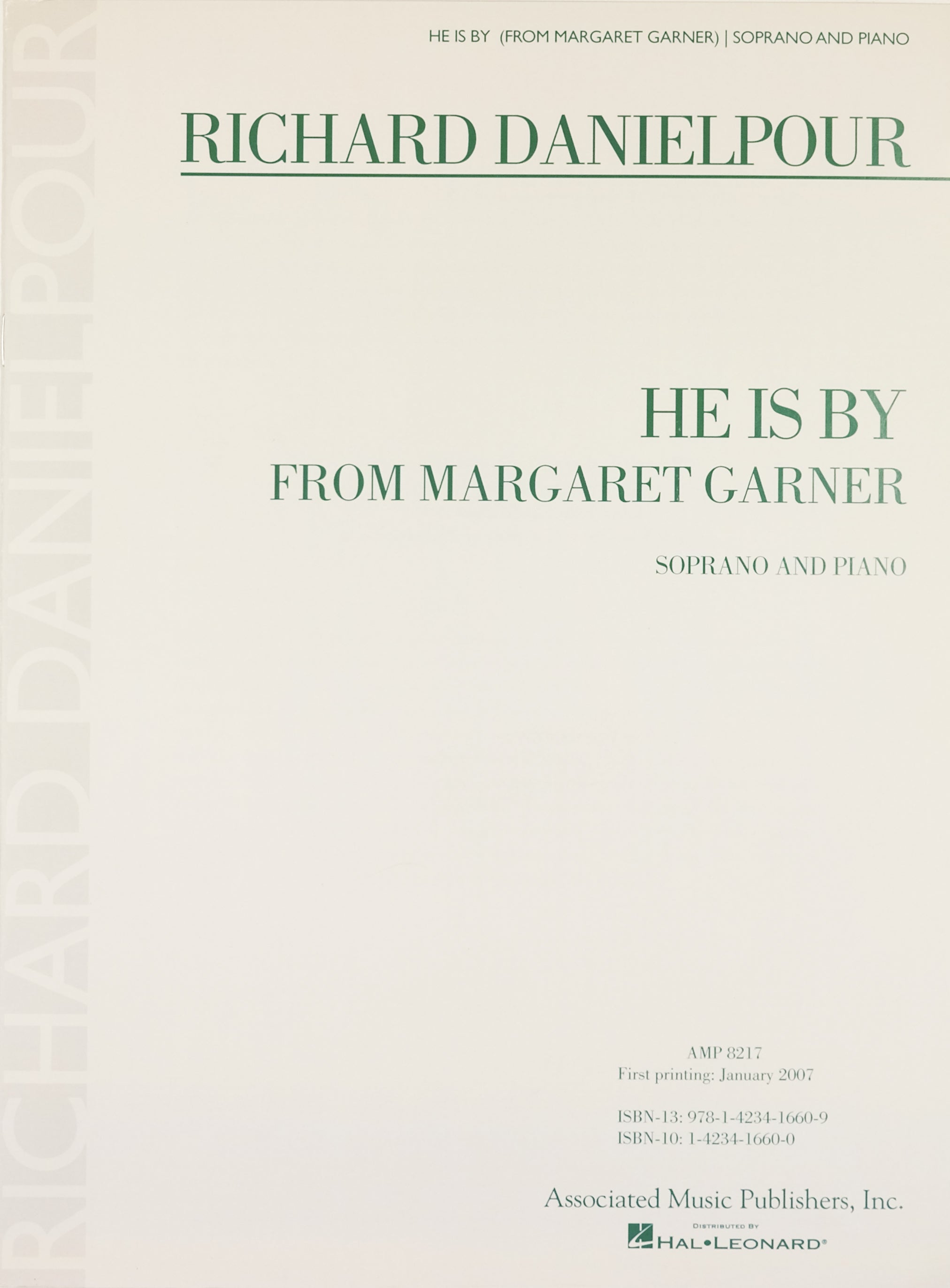 He Is By from Margaret Garner.
