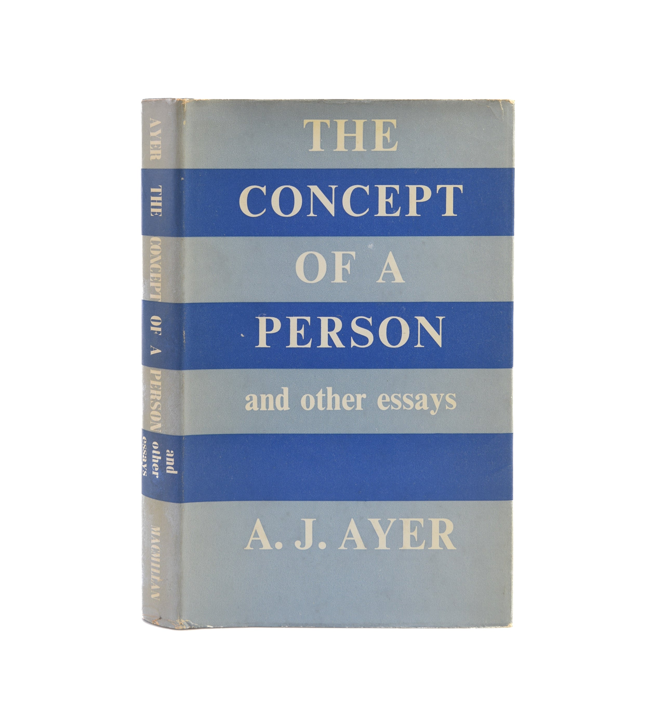 The Concept of a Person and Other Essays.