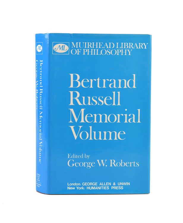 Bertrand Russell Memorial Volume.