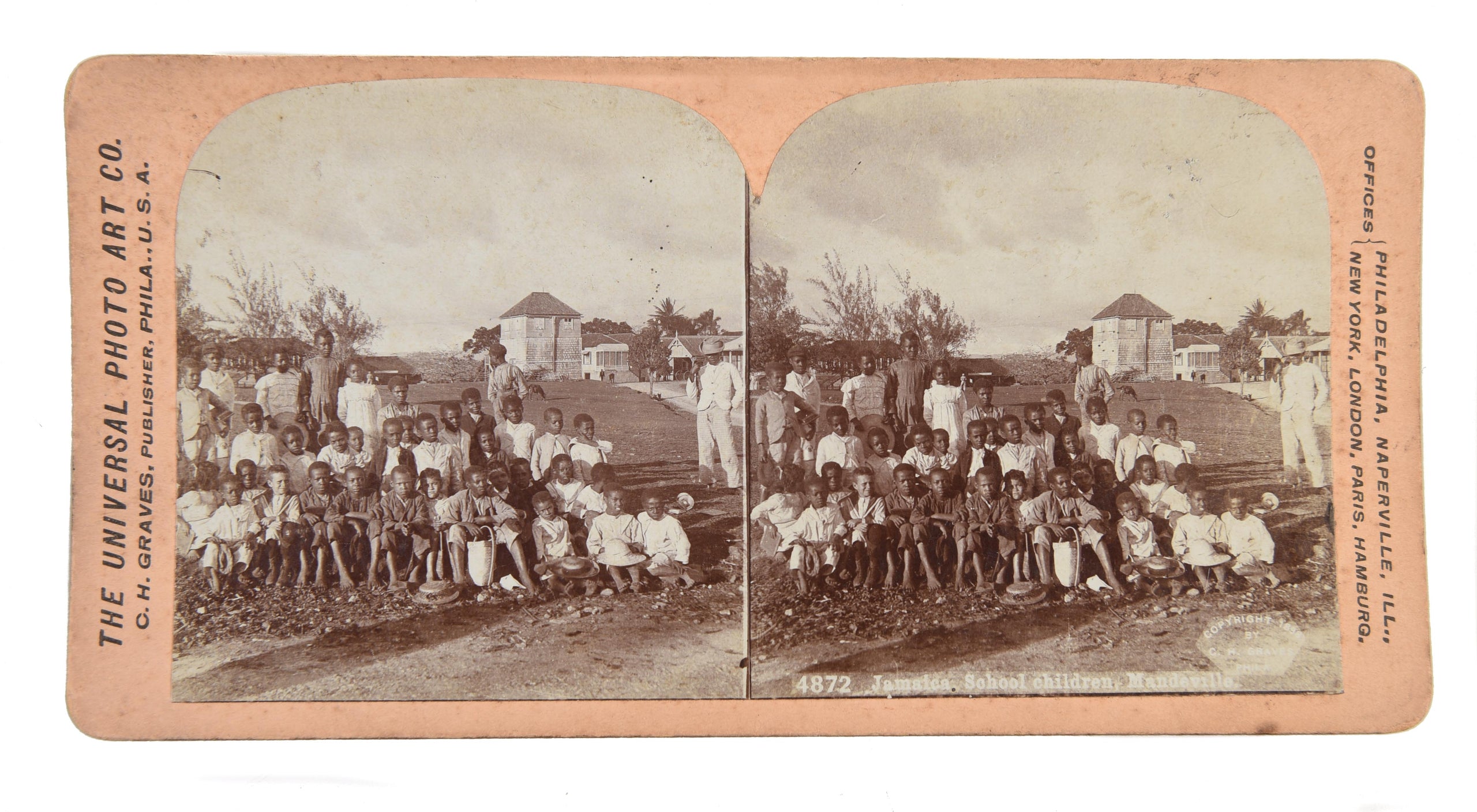 [Five stereocards illustrating Jamaica & the South.]