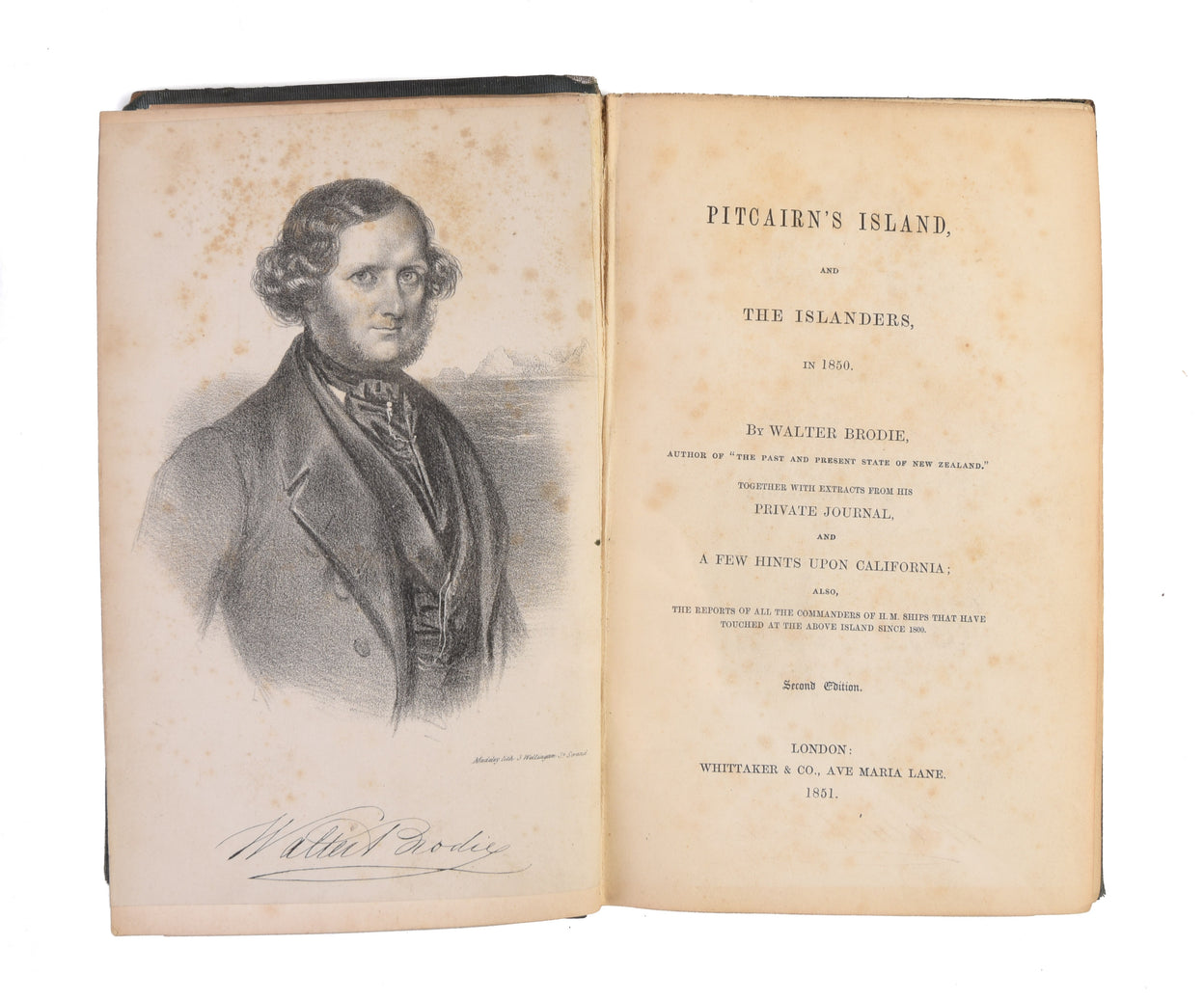 Pitcairn's Island, and the Islanders, in 1850.