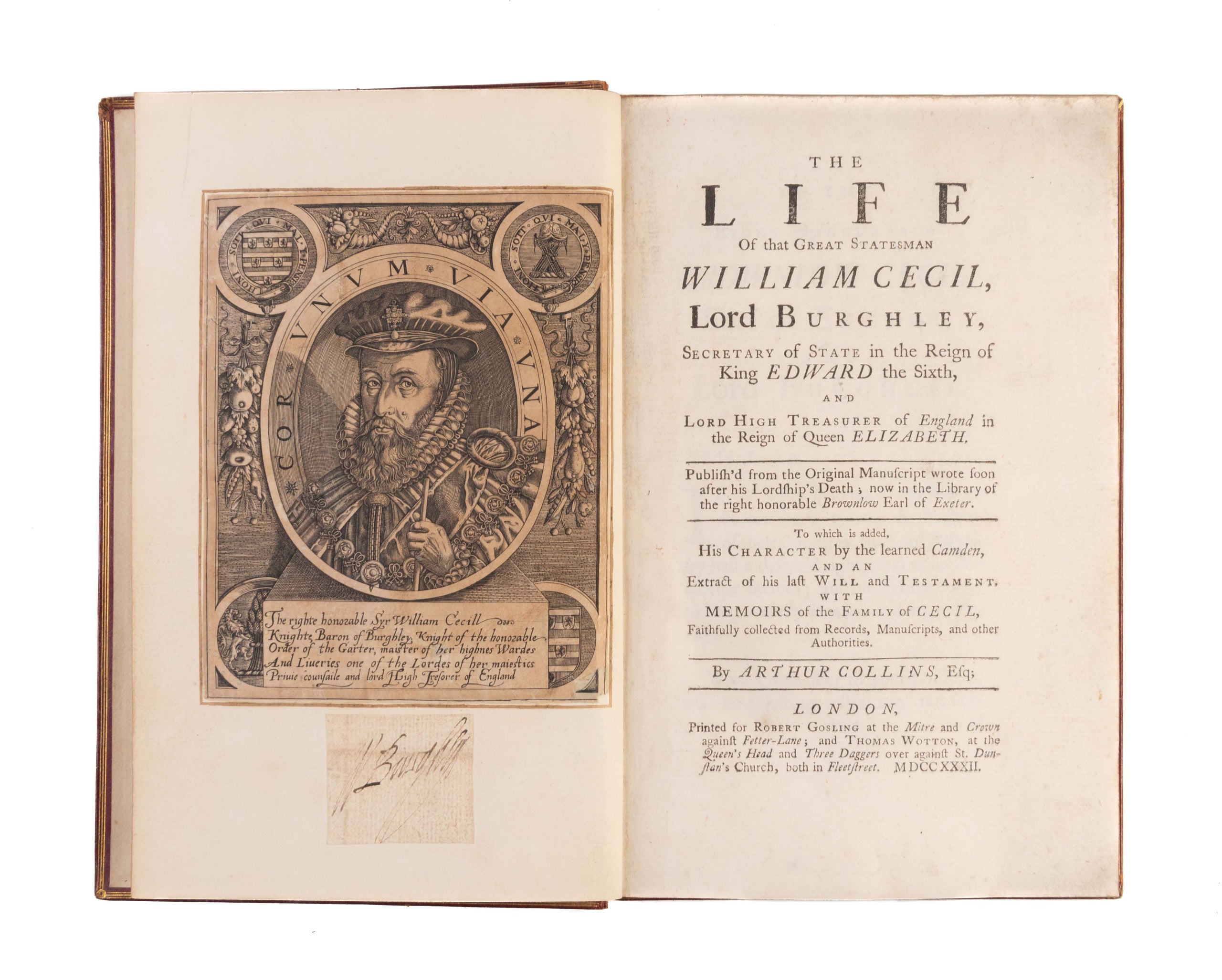 The Life of the Great Statesman William Cecil, Lord Burghley,