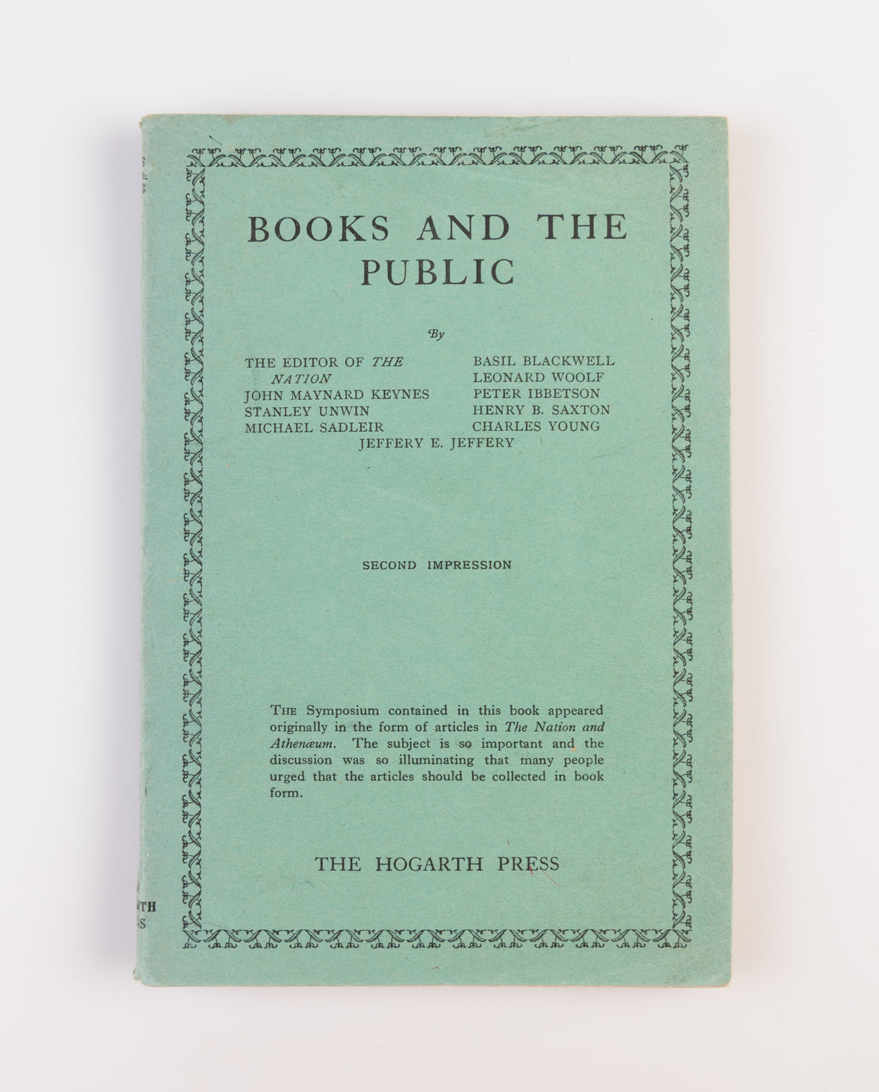 Books and the Public.