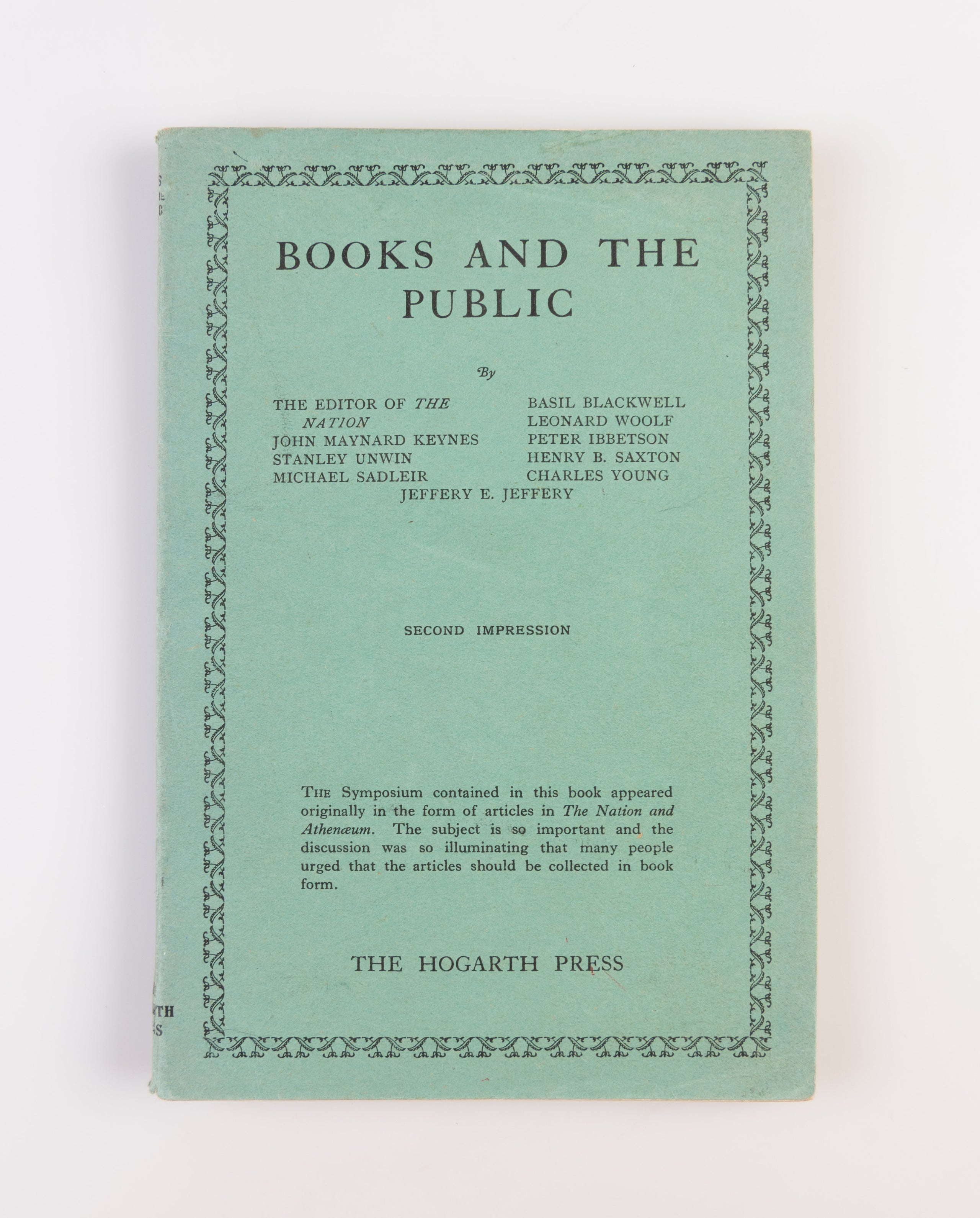 Books and the Public.