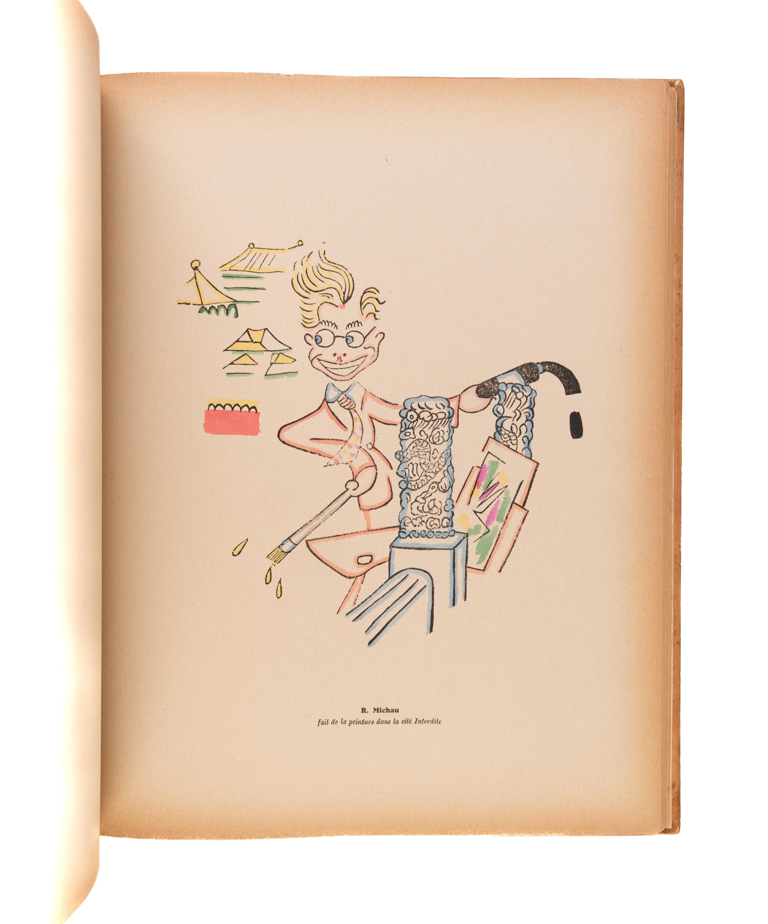 Le Cahier Jaune. Noel 1929. [The Yellow Notebook - Christmas 1929].