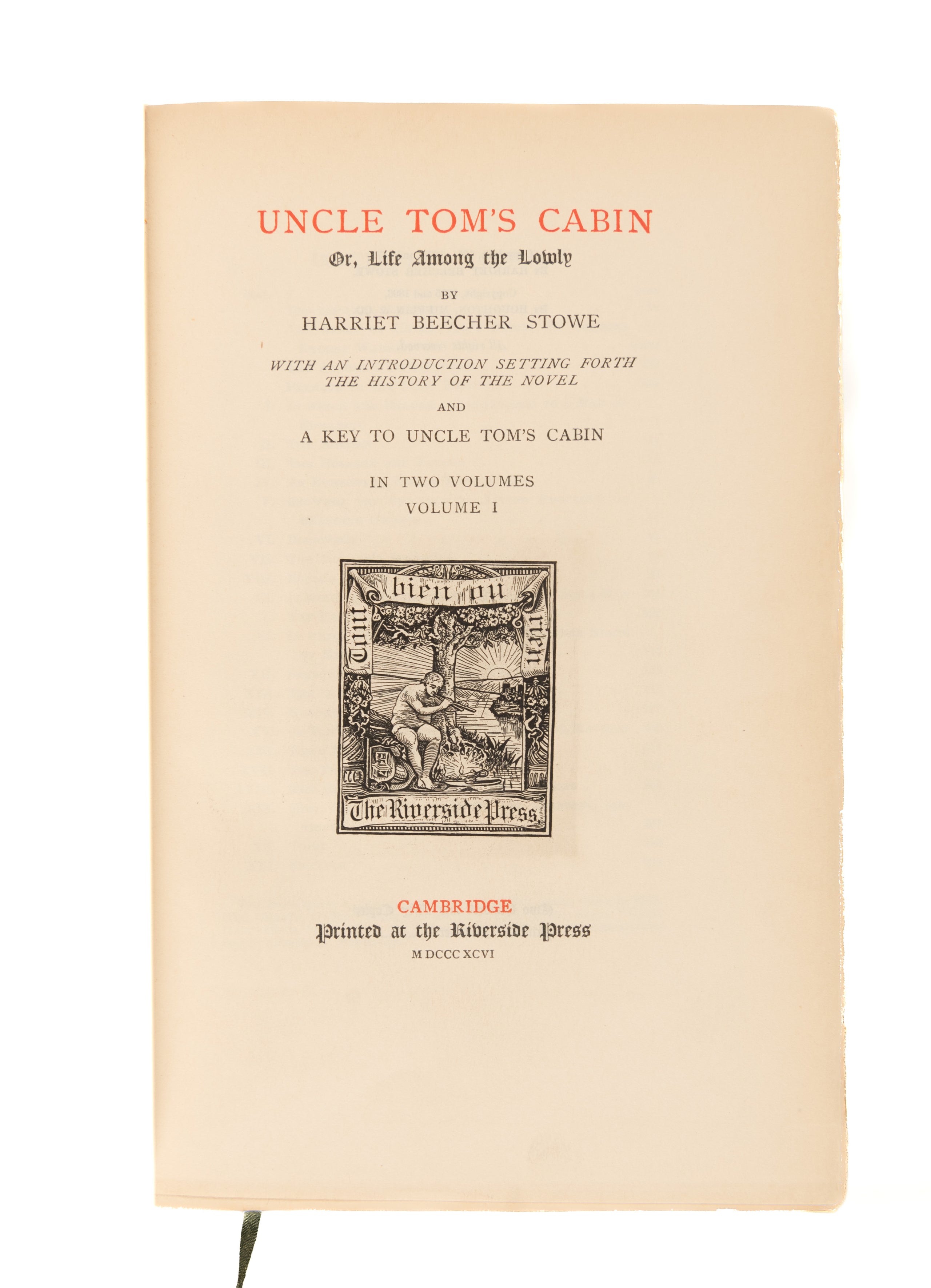 The Writings of Harriet Beecher Stowe.