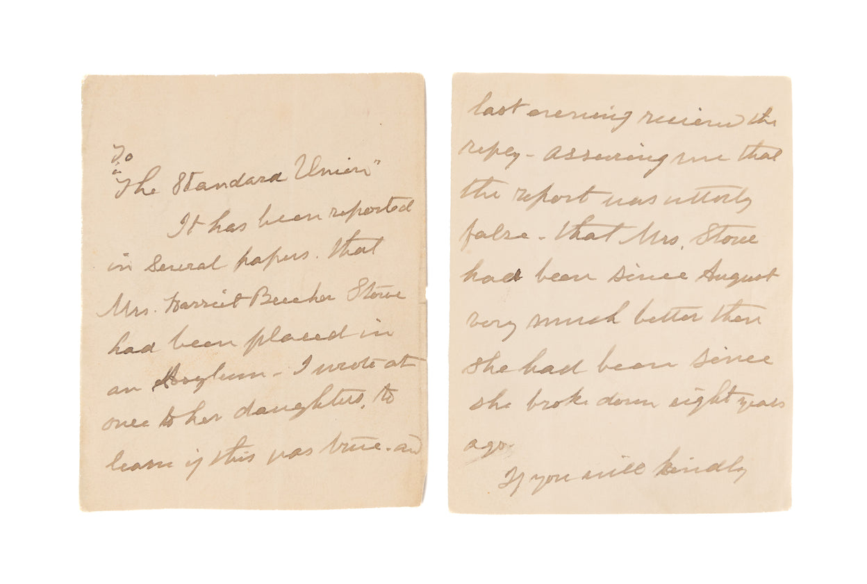 The Writings of Harriet Beecher Stowe.