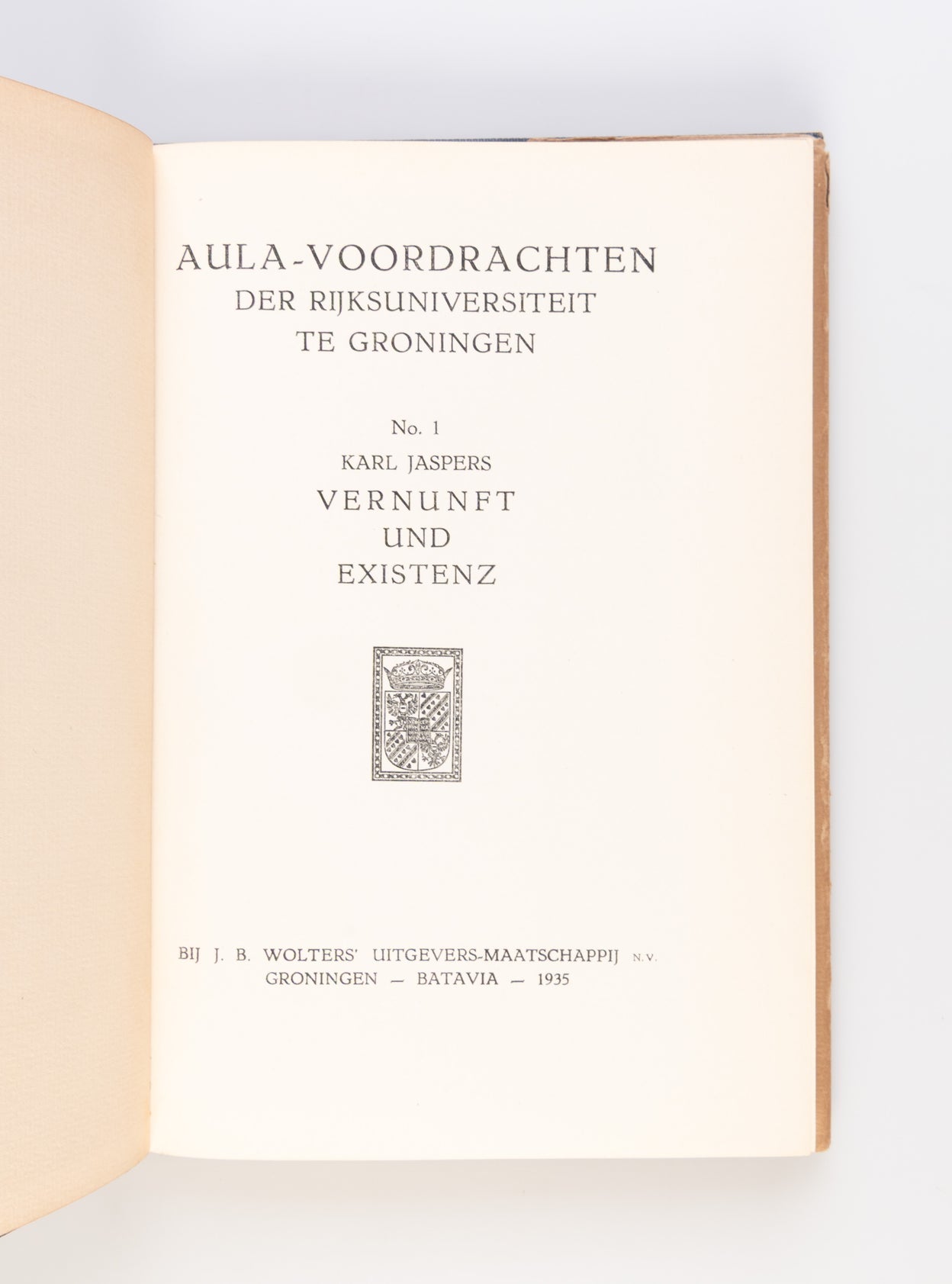 Vernunft und Existenz.