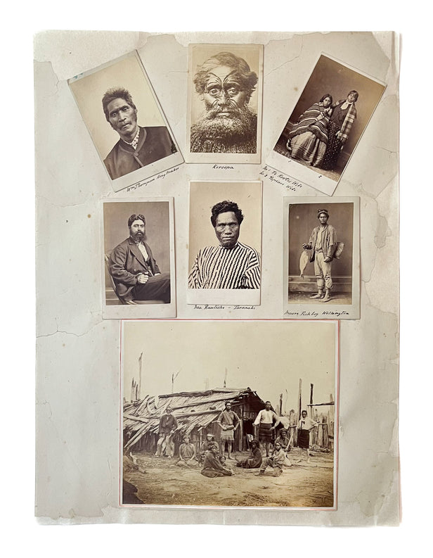 Maori cartes de visite.