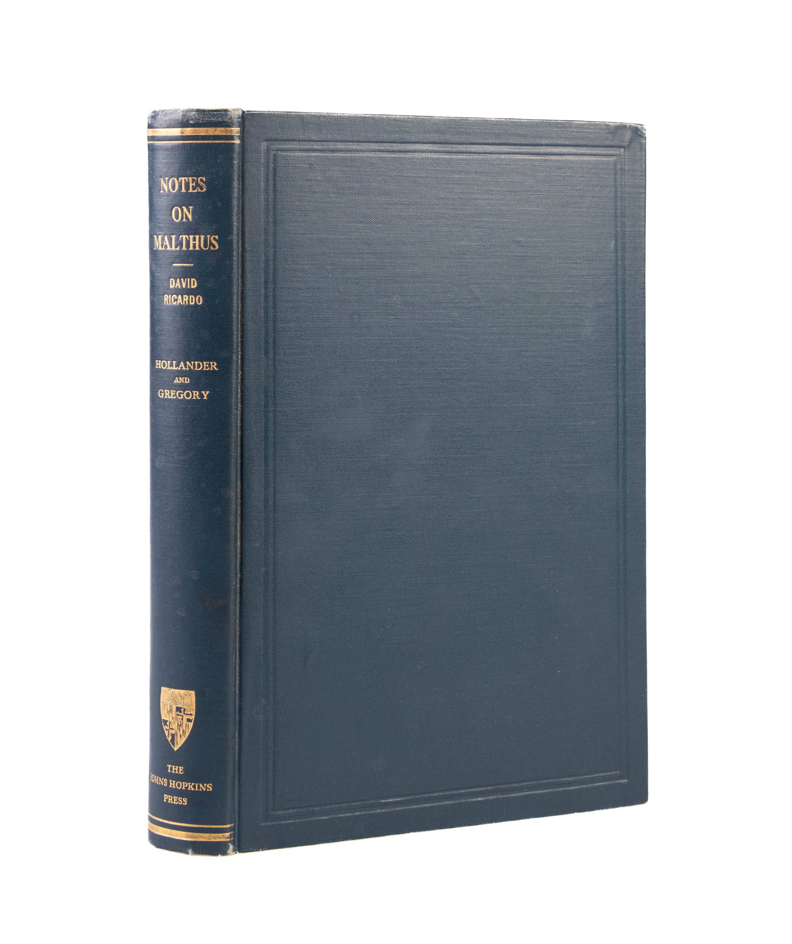 Notes on Malthus' 