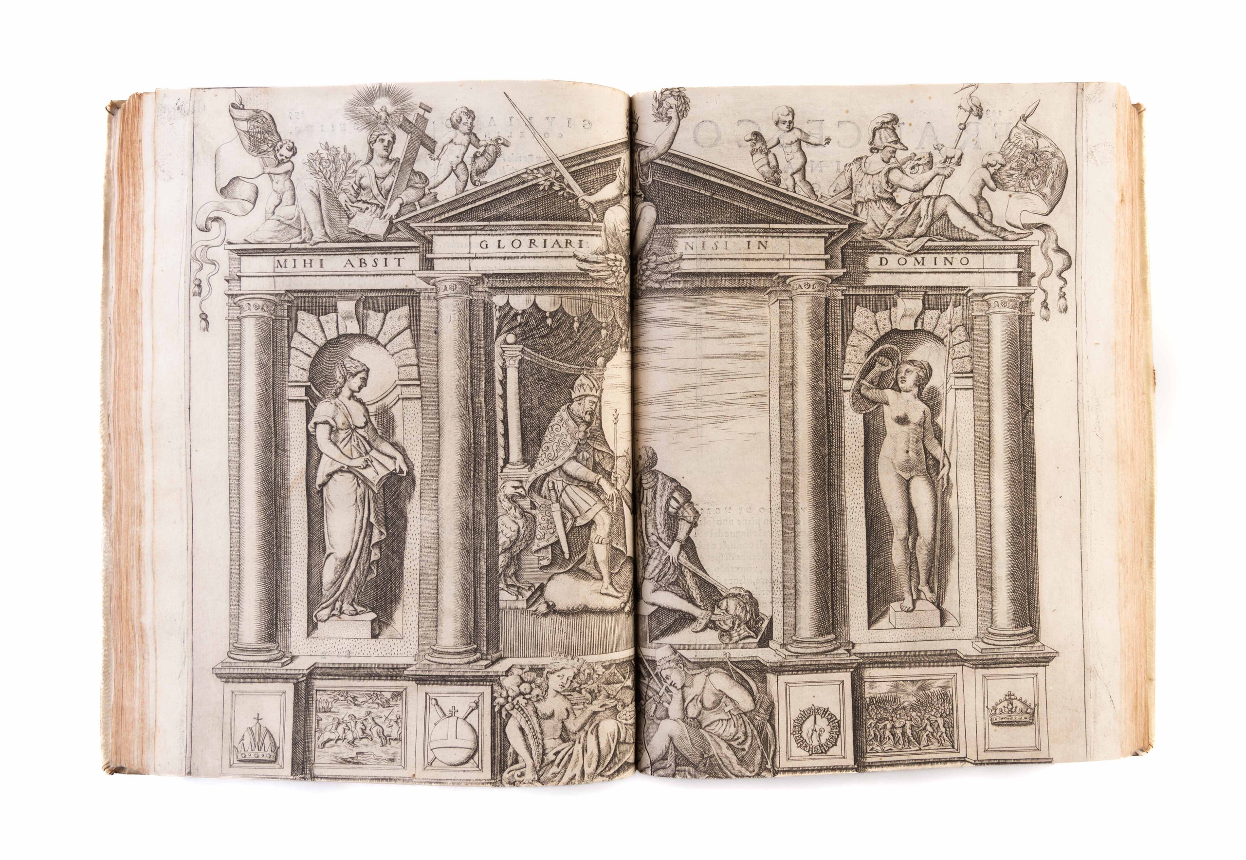 Le impresi illustri . . . aggiuntovi nuovamte. il quadro libro da Vicenzo Ruscelli da Viterbo. Al serenissimo principe Guglielmo Gonzaga Duca di Mantova et Monferato.
Venice: Francesco de' Franceschi, 1584