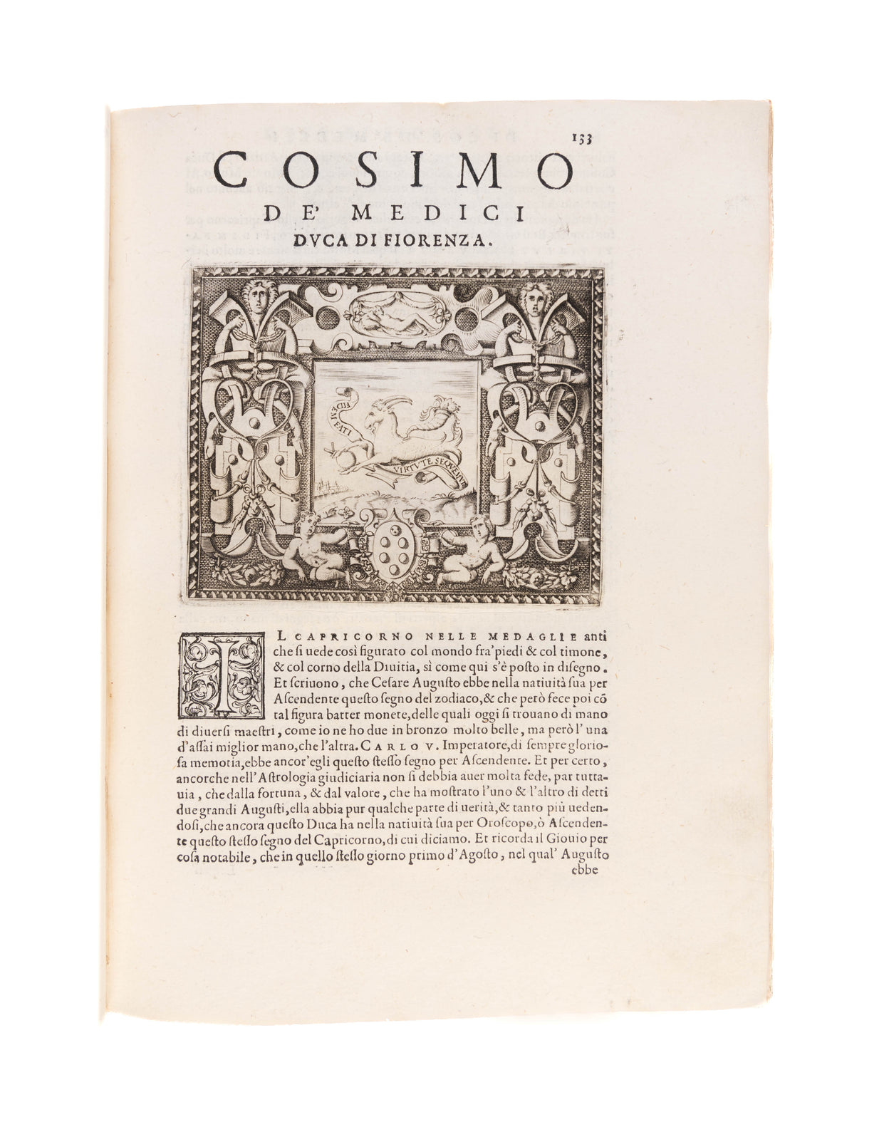 Le impresi illustri . . . aggiuntovi nuovamte. il quadro libro da Vicenzo Ruscelli da Viterbo. Al serenissimo principe Guglielmo Gonzaga Duca di Mantova et Monferato.
Venice: Francesco de' Franceschi, 1584